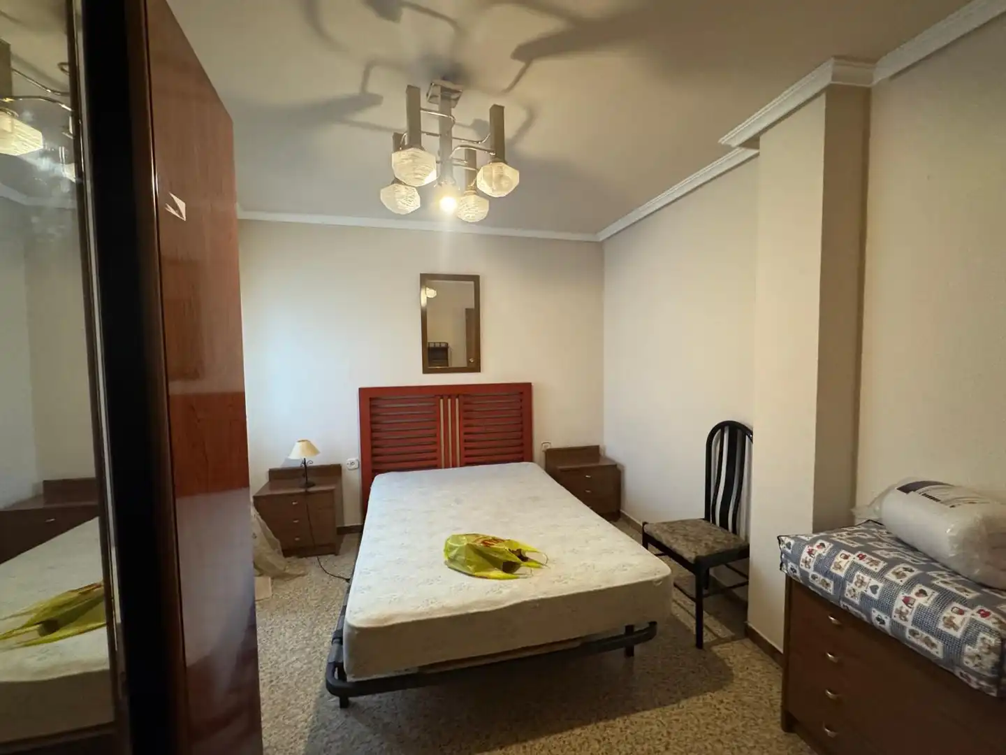 Bedroom of Flat for rent in Illueca  with Heating and Furnished