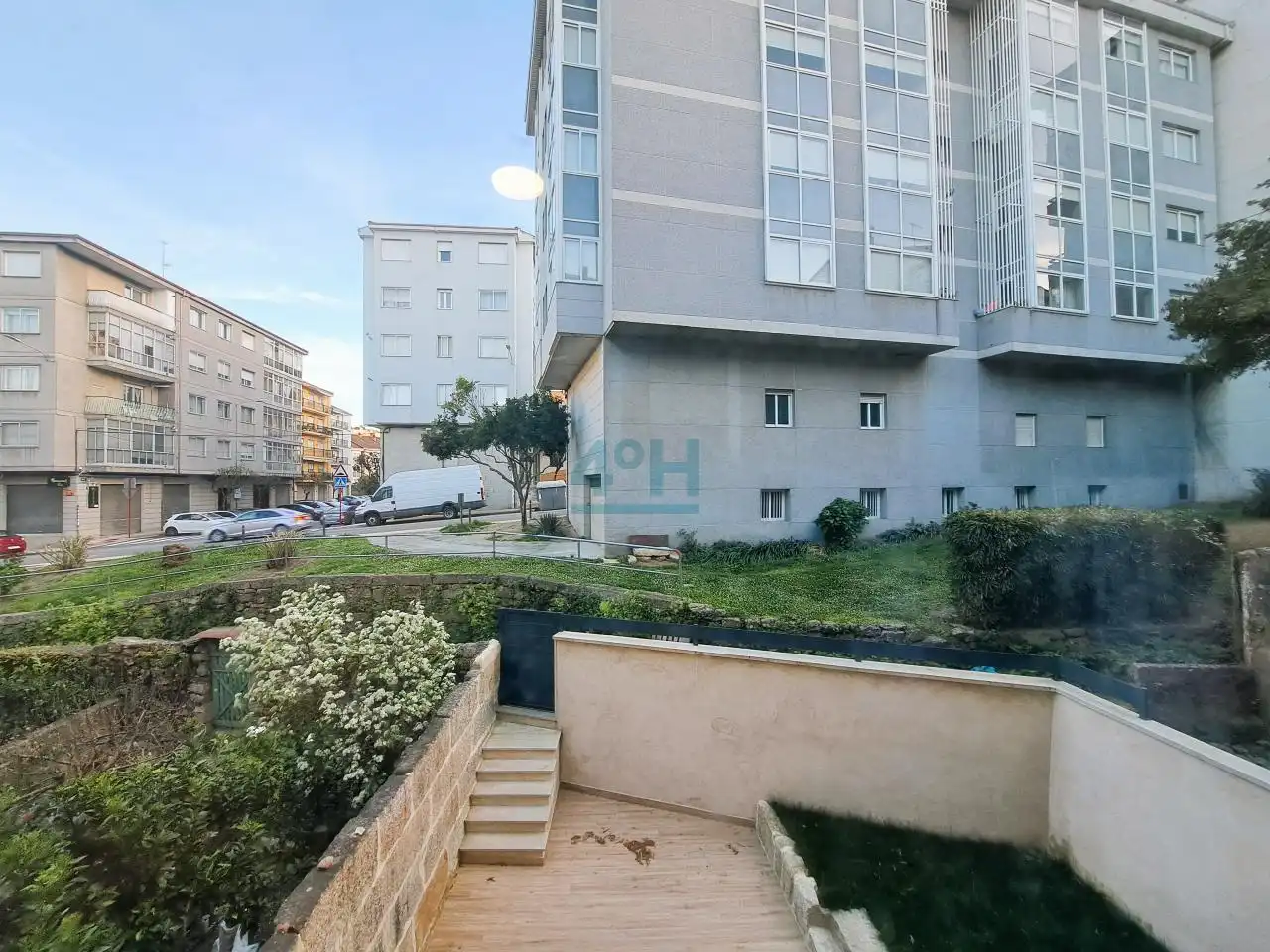 Exterior view of Flat for sale in Ourense Capital   with Heating and Balcony