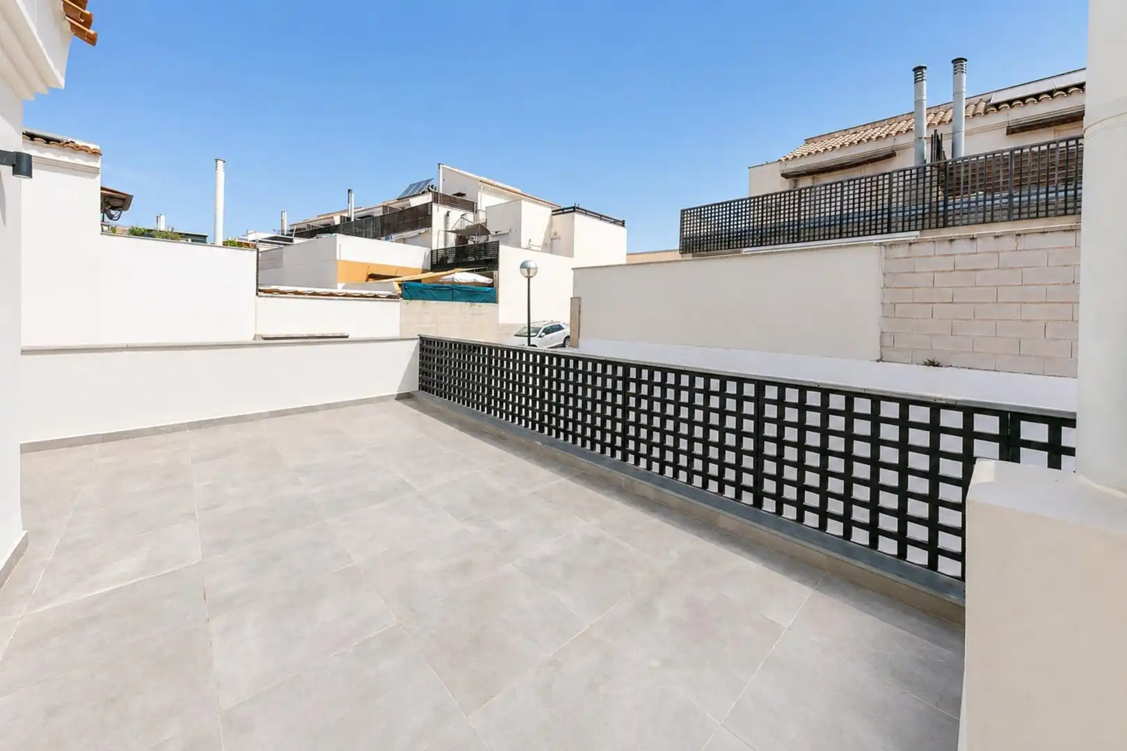 Terraza de Casa adosada en venta en Mijas con Jardín privado, Terraza y Trastero