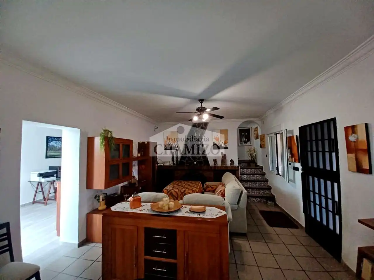 Sala d'estar de Casa o xalet en venda en Villanueva de la Serena amb Aire condicionat, Calefacció i Jardí privat