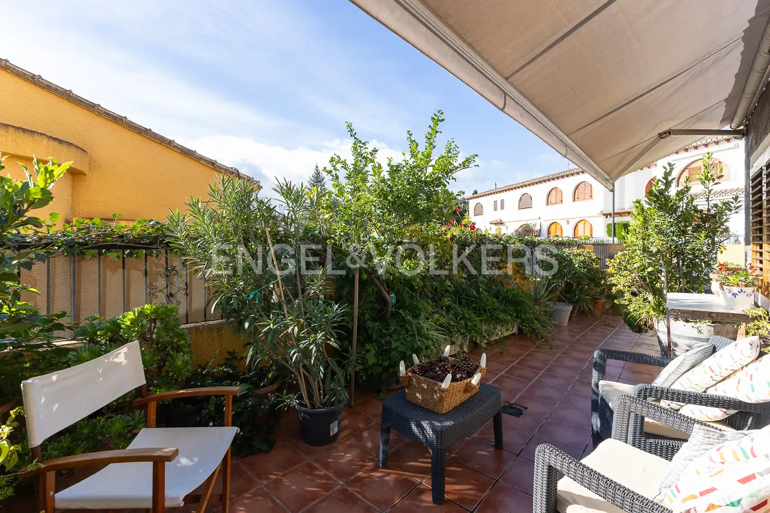 Terraza de Casa adosada en venta en Viver con Calefacción, Terraza y Amueblado