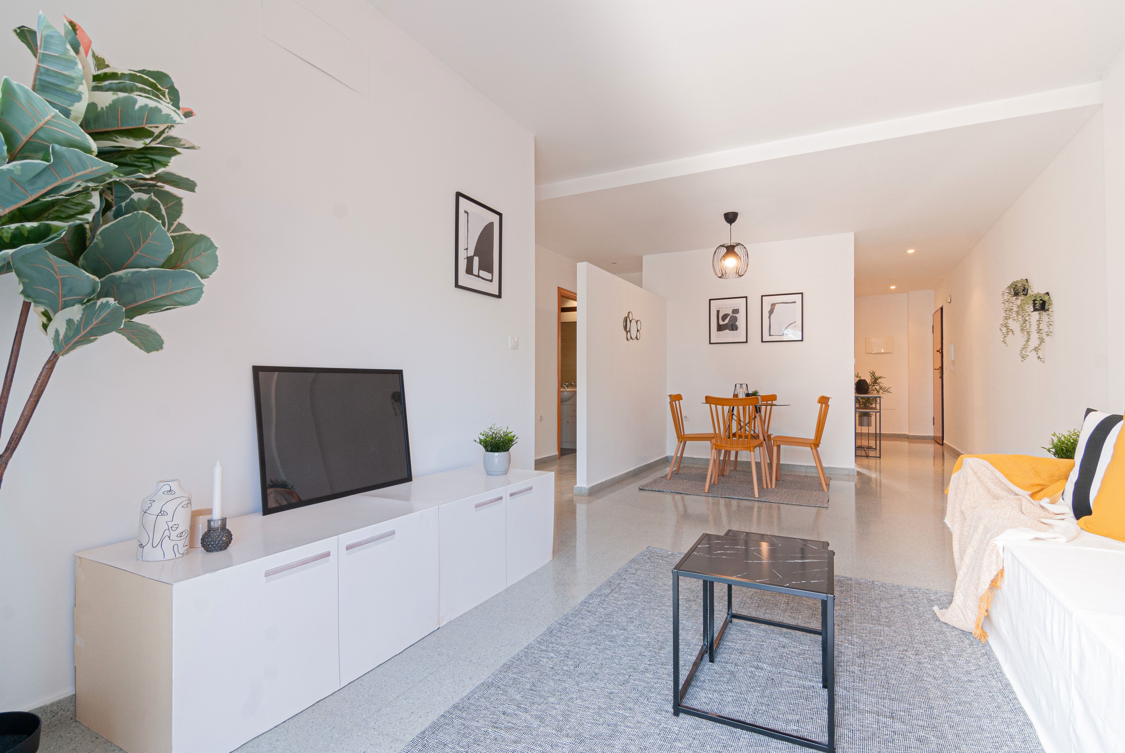 Living room of Flat to rent in San Vicente del Raspeig / Sant Vicent del Raspeig  with Oven and Washing machine