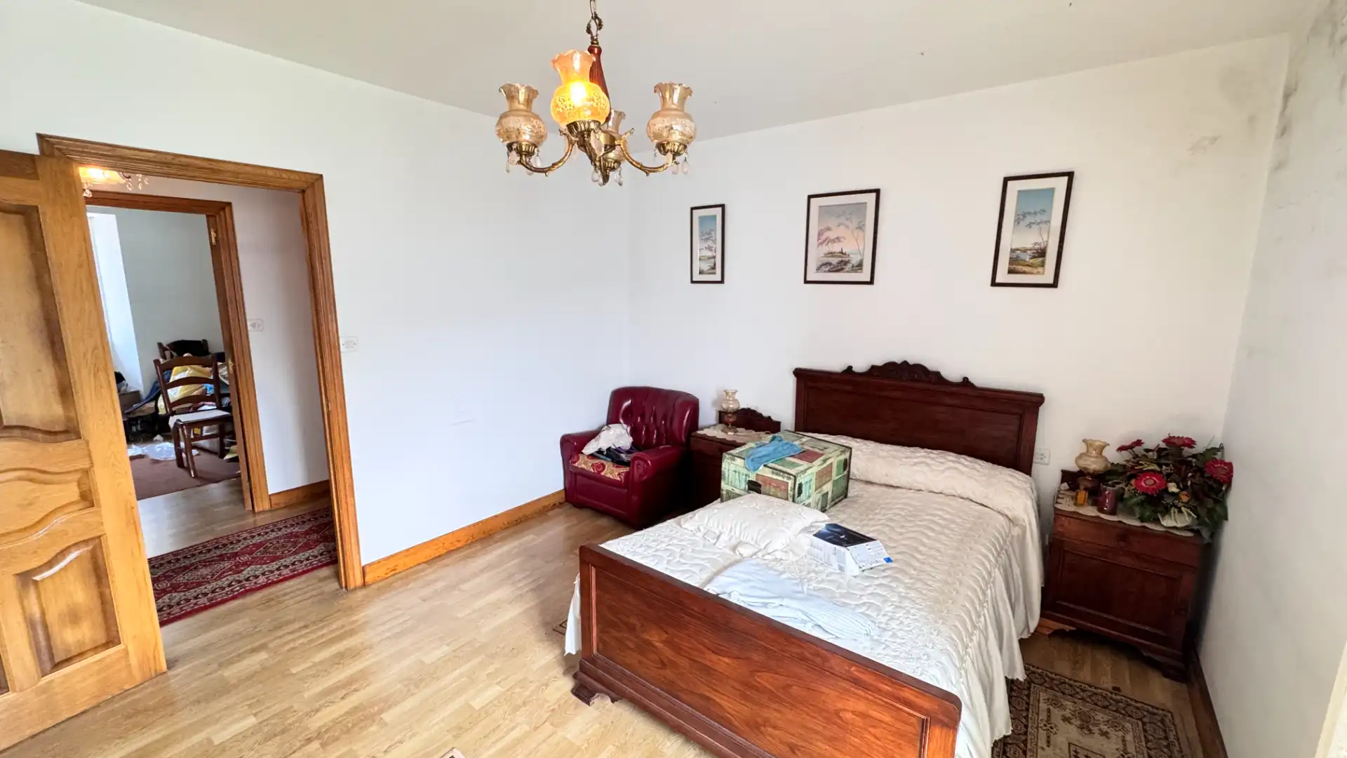 Habitación de Casa o chalet de alquiler en Carballo con Parquet, Trastero y Amueblado