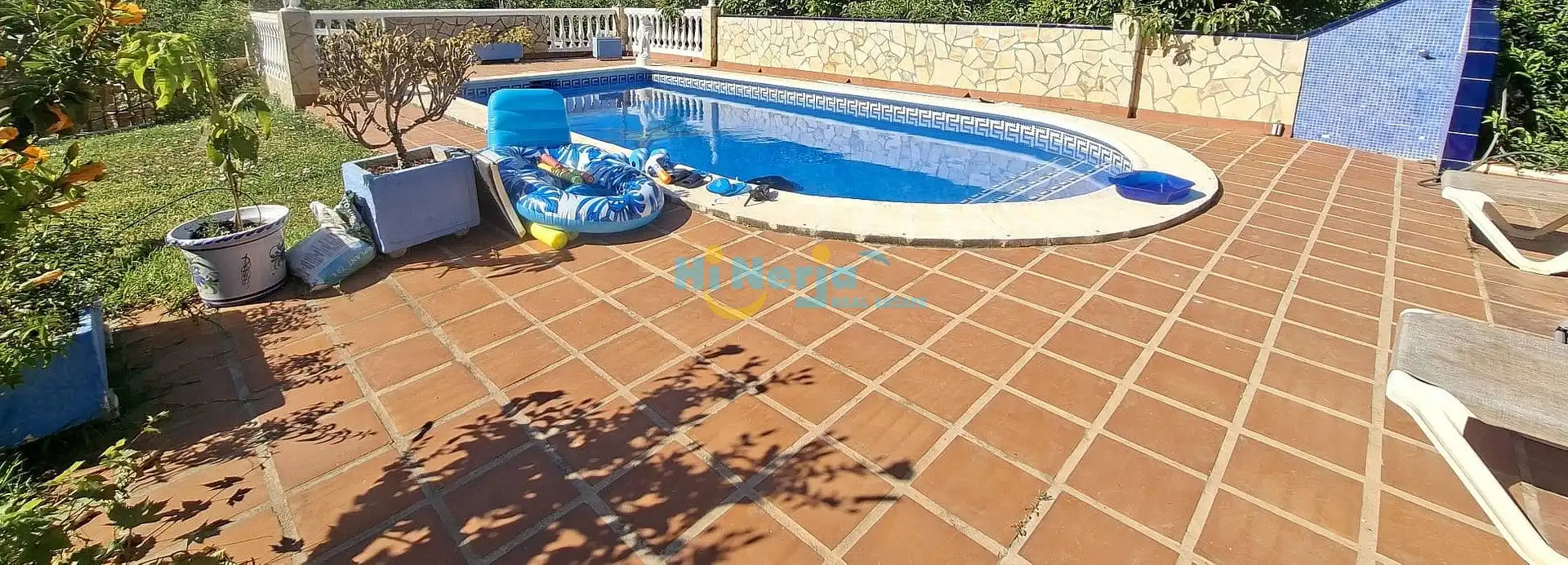 Swimming pool of Houses for rent in Nerja  with Air Conditioner, Heating and Terrace