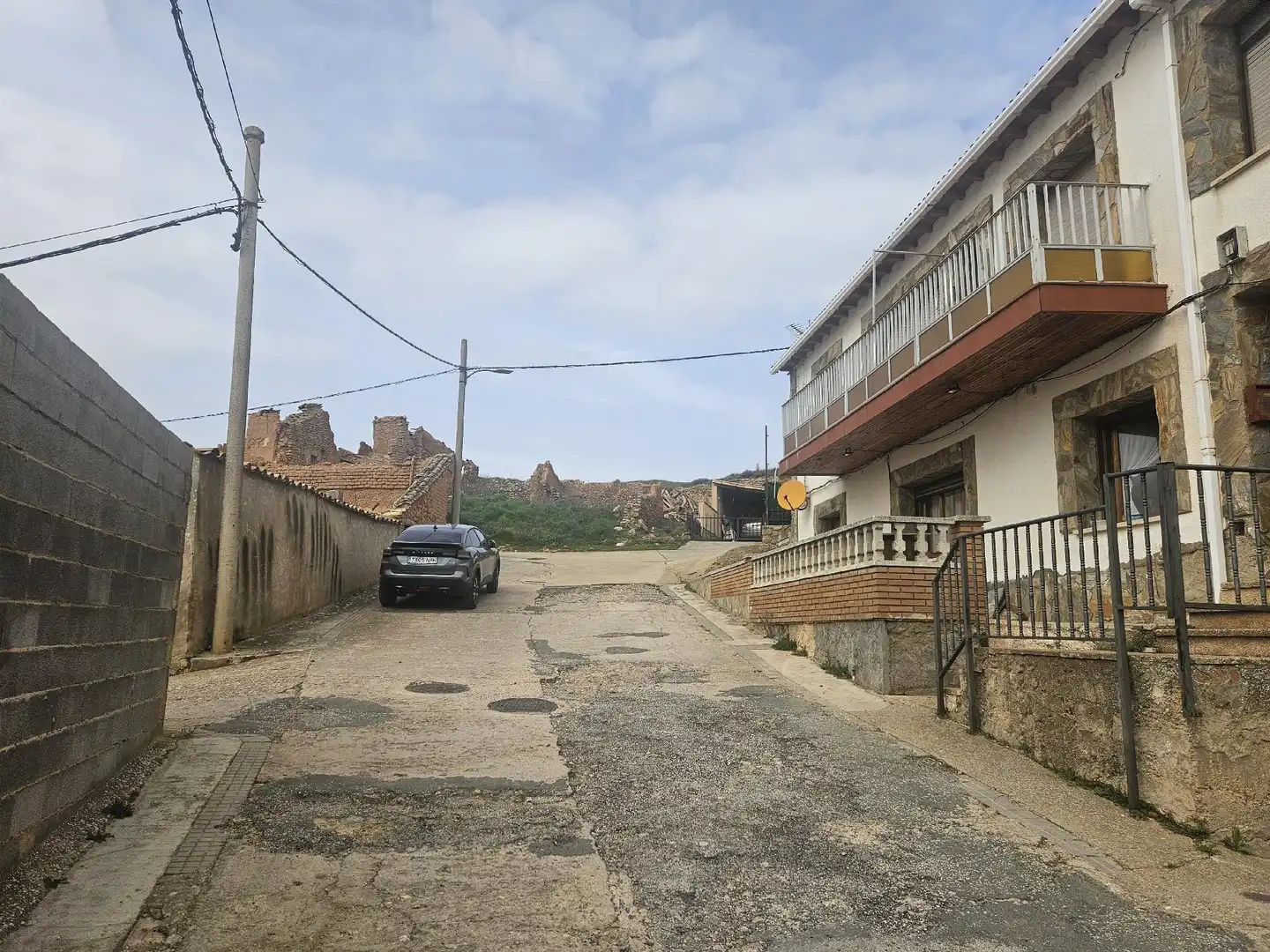 Vista exterior de Piso en venta en Serón de Nágima con Trastero