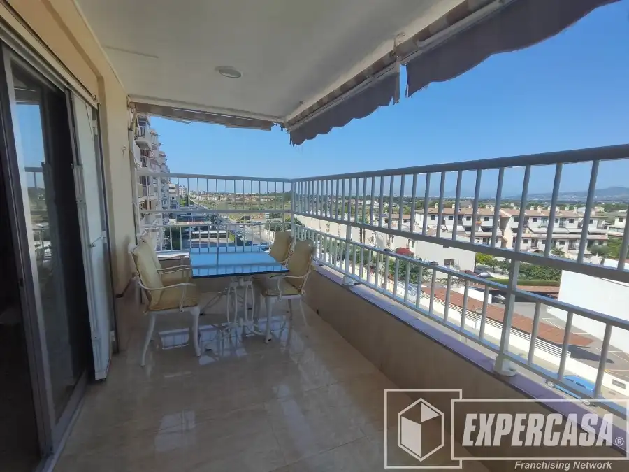 Terrassa de Apartament en venda en Benicasim / Benicàssim amb Aire condicionat, Terrassa i Moblat