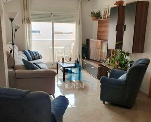 Living room of Flat to rent in Real de Gandia  with Air Conditioner, Terrace and Balcony