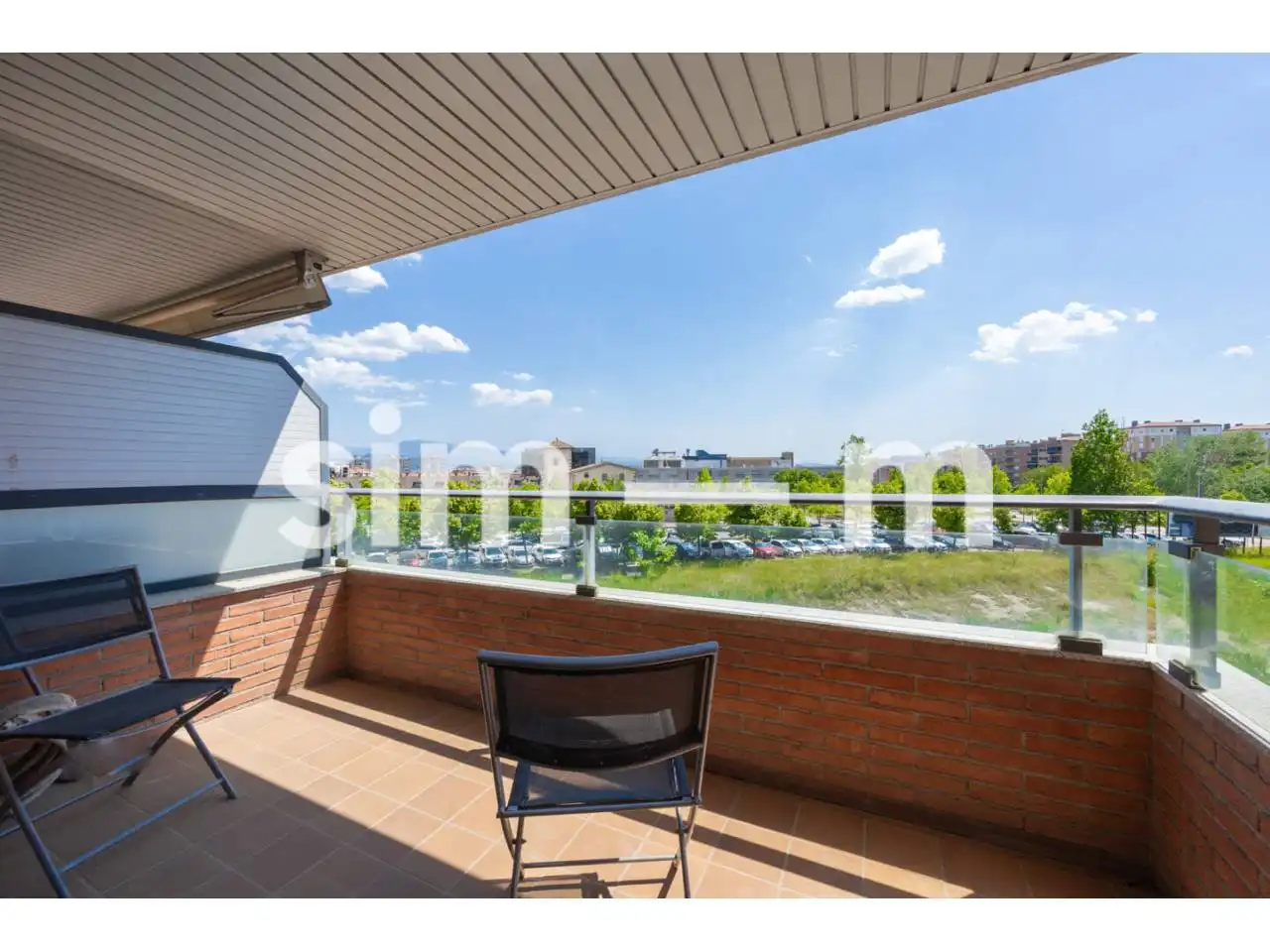 Terrace of Flat for sale in Vic  with Heating, Parquet flooring and Terrace