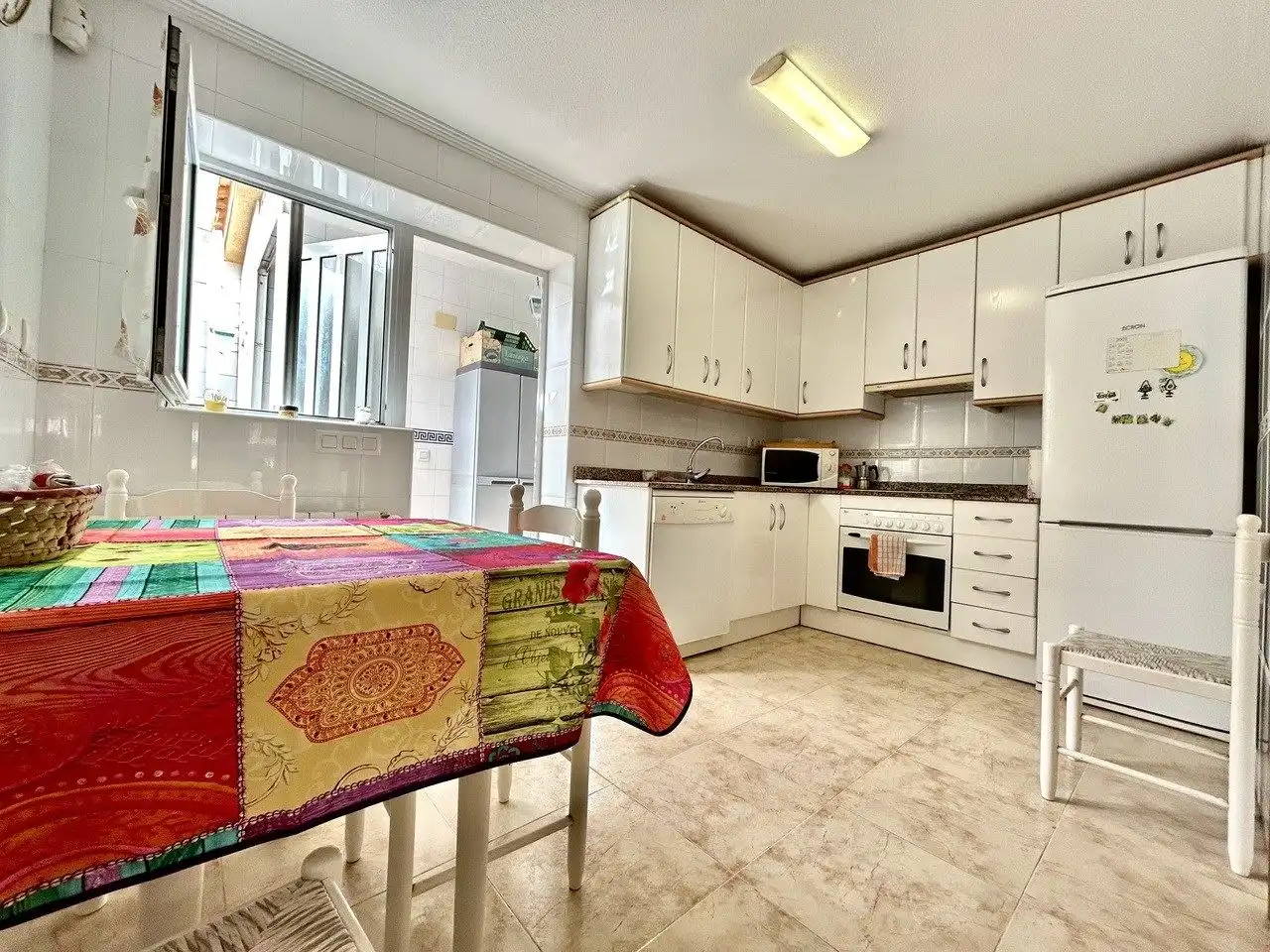Cocina de Casa adosada en venta en Pilar de la Horadada con Jardín privado y Terraza