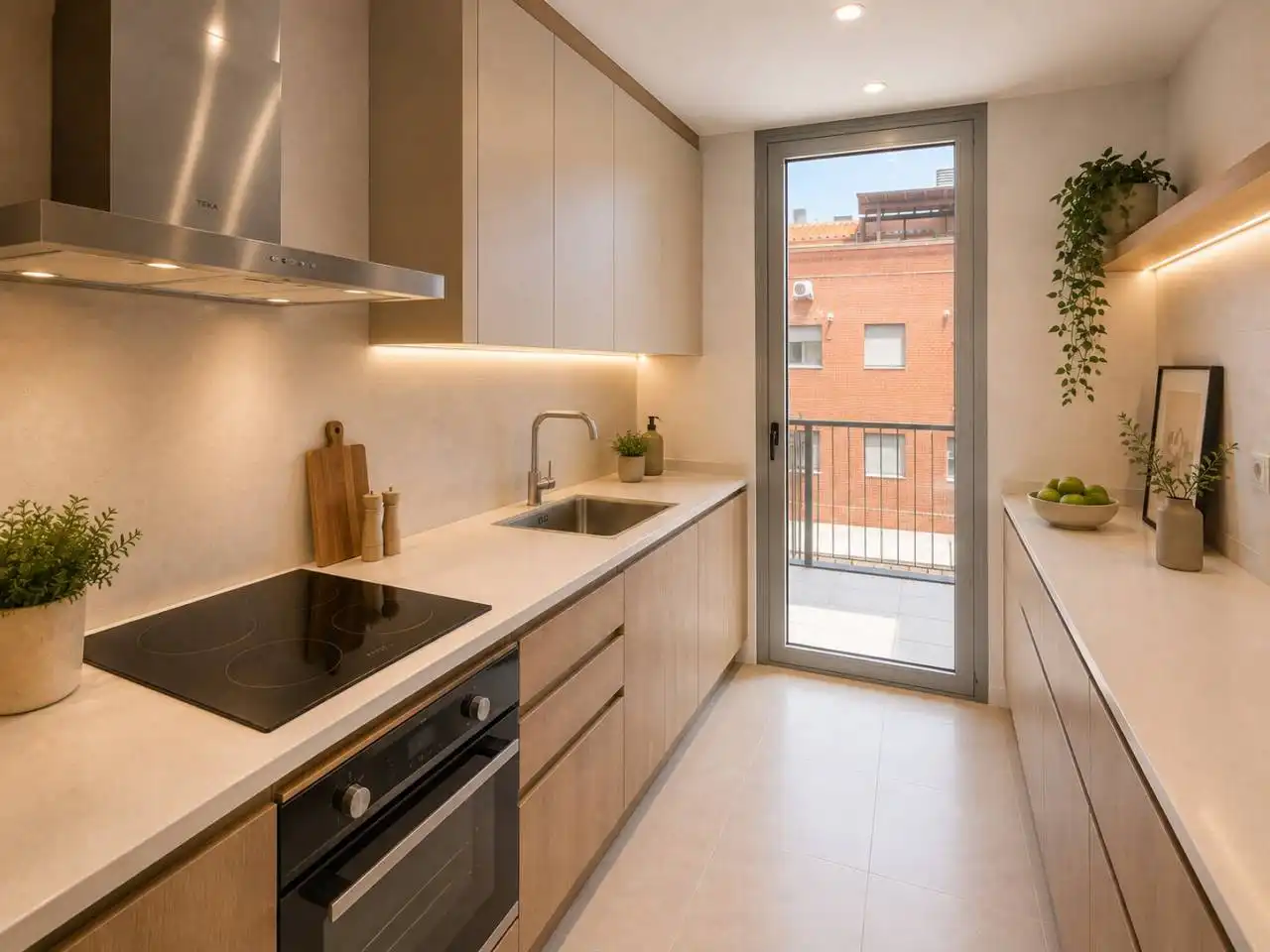 Cocina de Dúplex en venta en Vilanova del Vallès con Aire acondicionado, Calefacción y Terraza