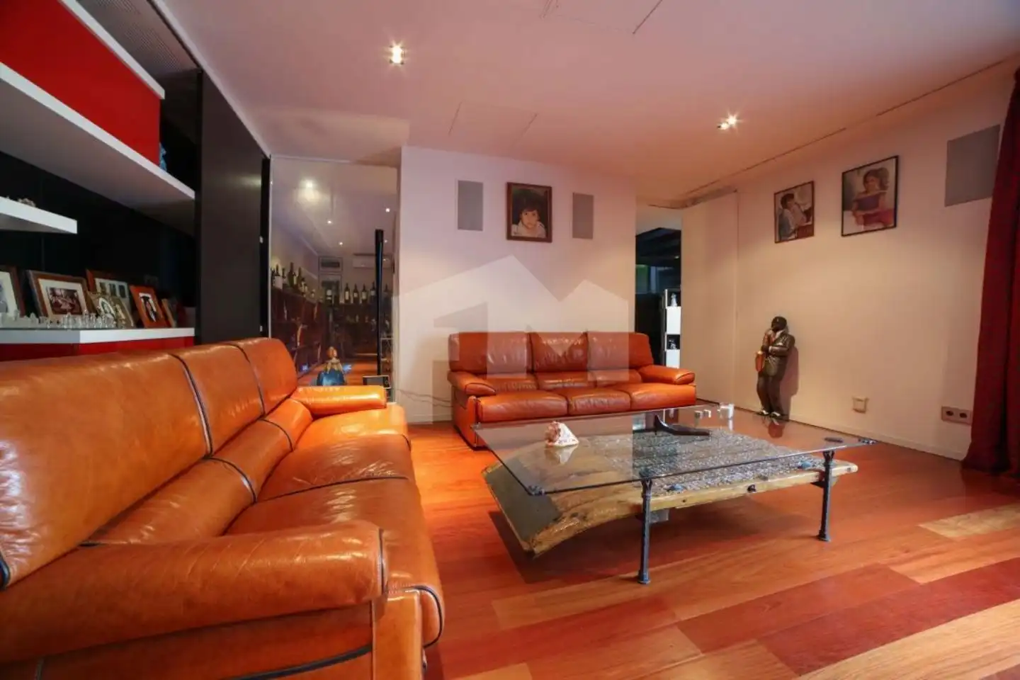 Sala d'estar de Casa o xalet en venda en Teià amb Aire condicionat, Calefacció i Jardí privat