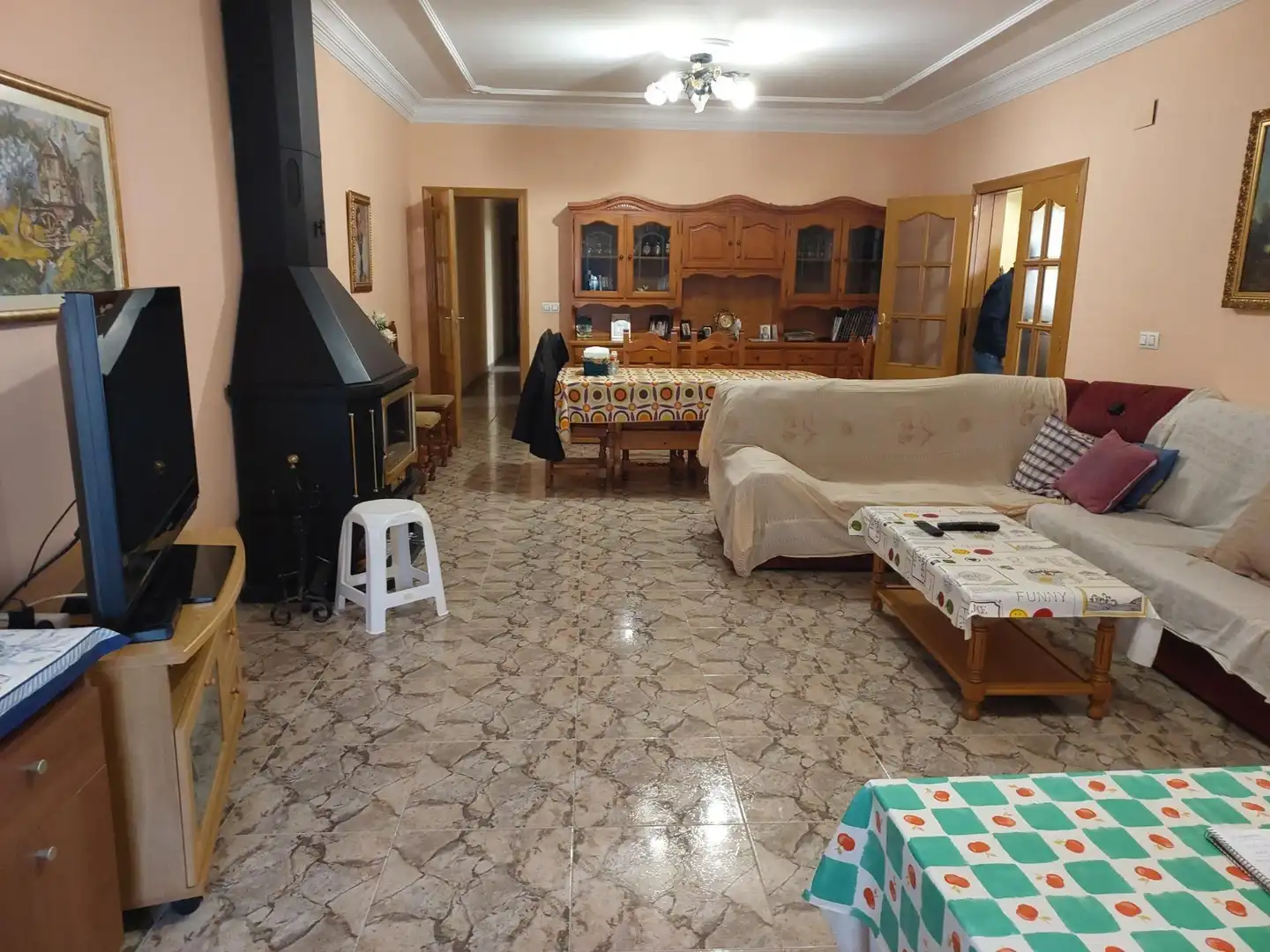 Sala de estar de Casa o chalet en venta en Beniflá con Aire acondicionado, Calefacción y Jardín privado