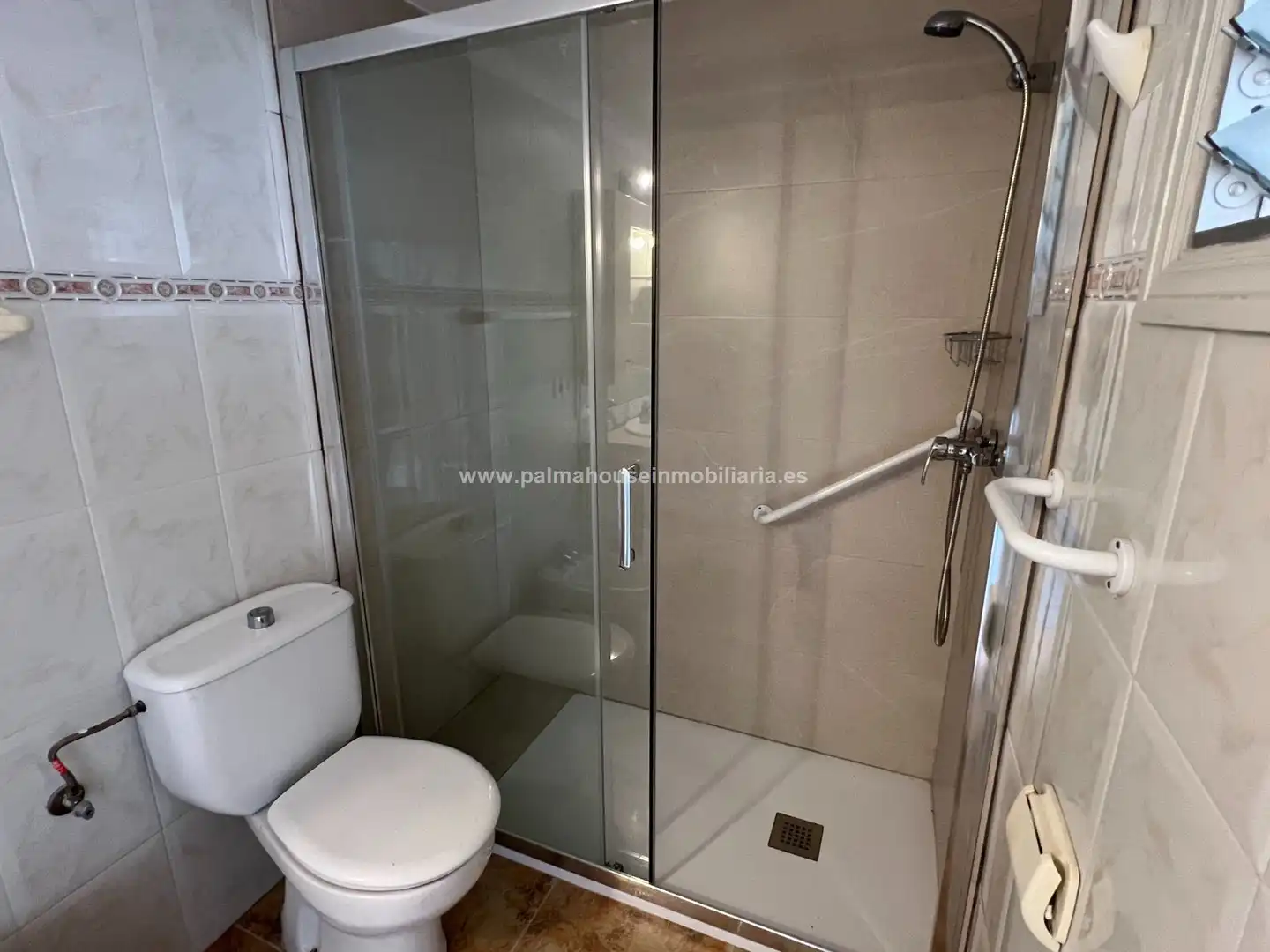 Badezimmer von Haus oder Chalet zur Miete in Artà mit Klimaanlage, Terrasse und Fernseher