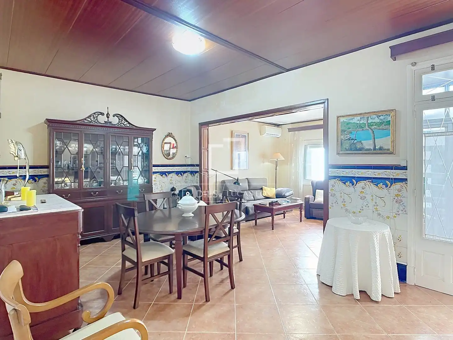 Sala de estar de Casa o chalet en venta en Ciutadella de Menorca con Aire acondicionado, Jardín privado y Trastero