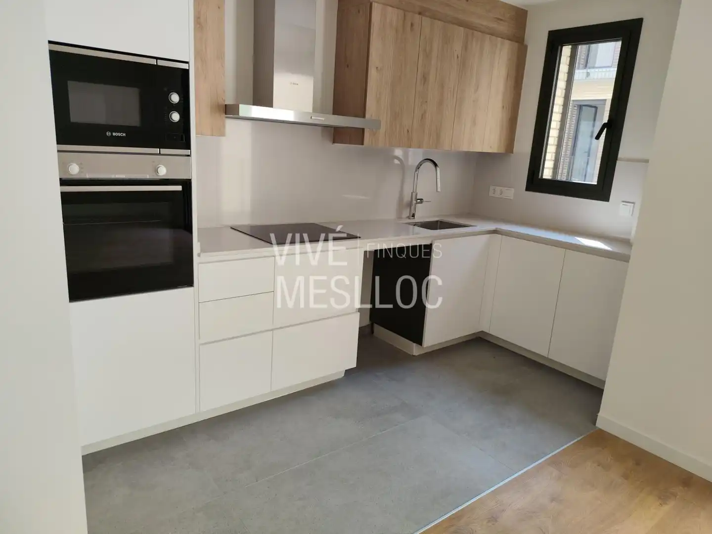Cocina de Apartamento en venta en El Masnou con Aire acondicionado, Calefacción y Terraza