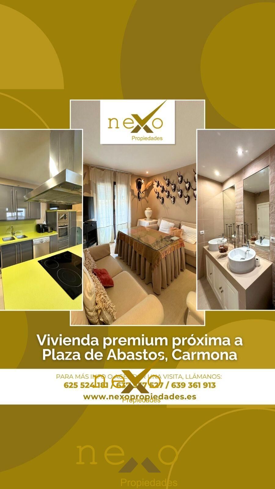 Cuina de Dúplex en venda en Carmona amb Aire condicionat, Calefacció i Terrassa