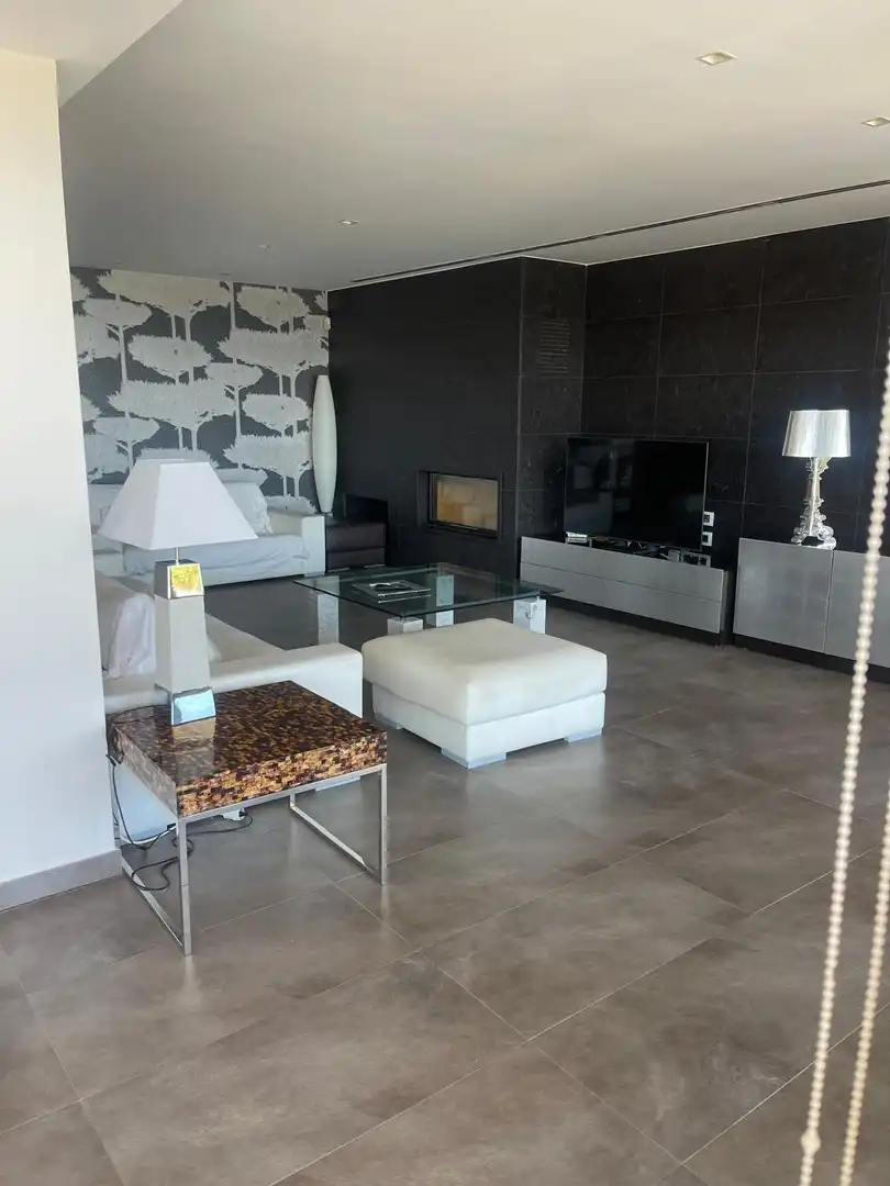 Wohnzimmer von Haus oder Chalet zur Miete in Elche / Elx mit Klimaanlage, Heizung und Privatgarten