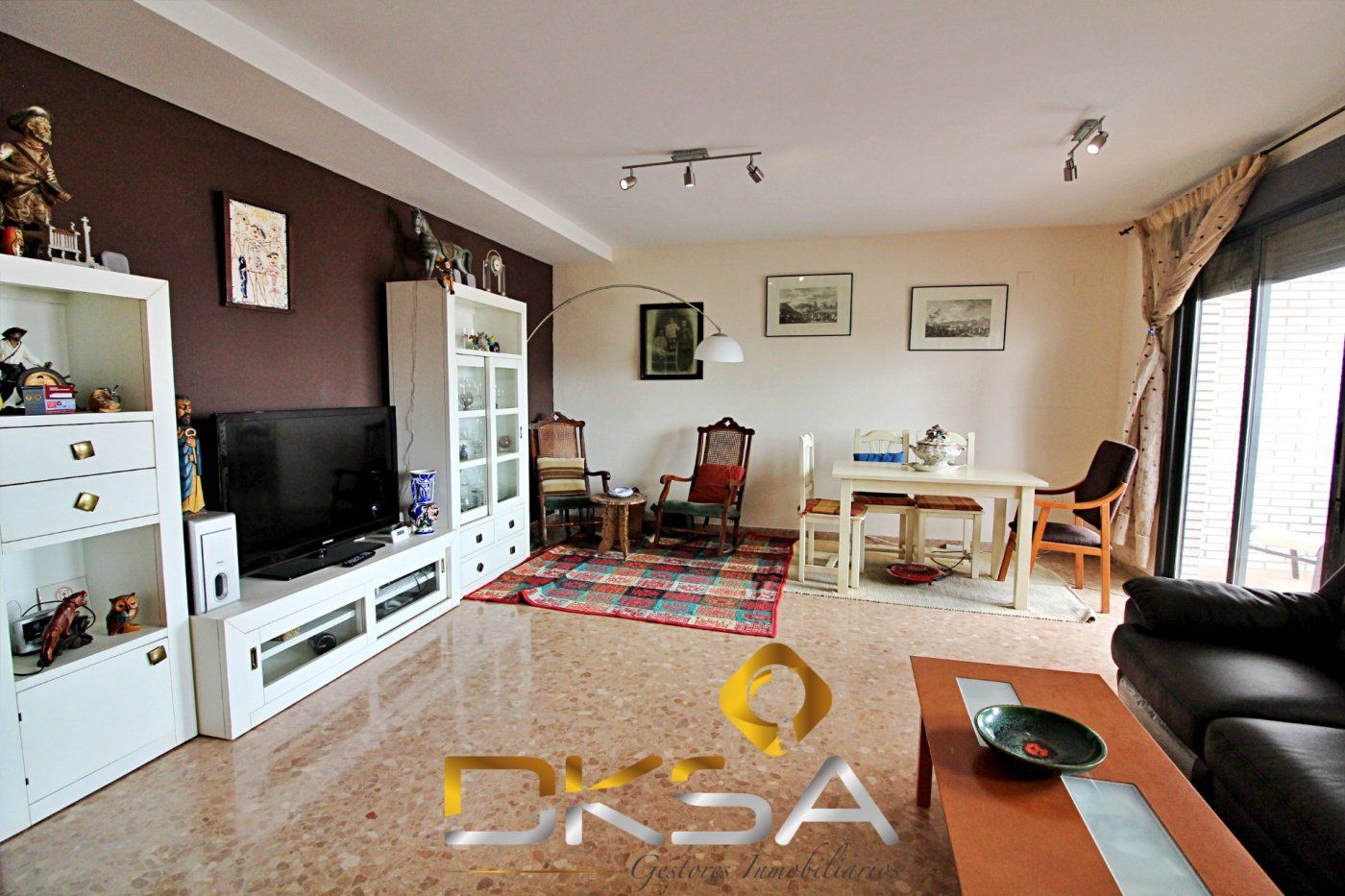 Living room of Attic for sale in Vila-real  with Air Conditioner, Heating and Terrace