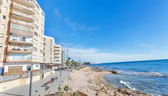 Vista exterior de Apartamento en venta en Torrevieja con Terraza, Trastero y Amueblado