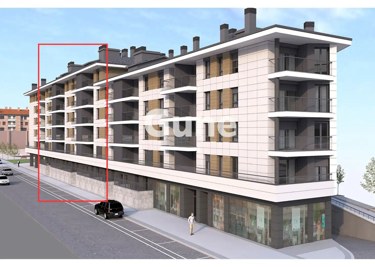 Exterior view of Flat for sale in Zumarraga