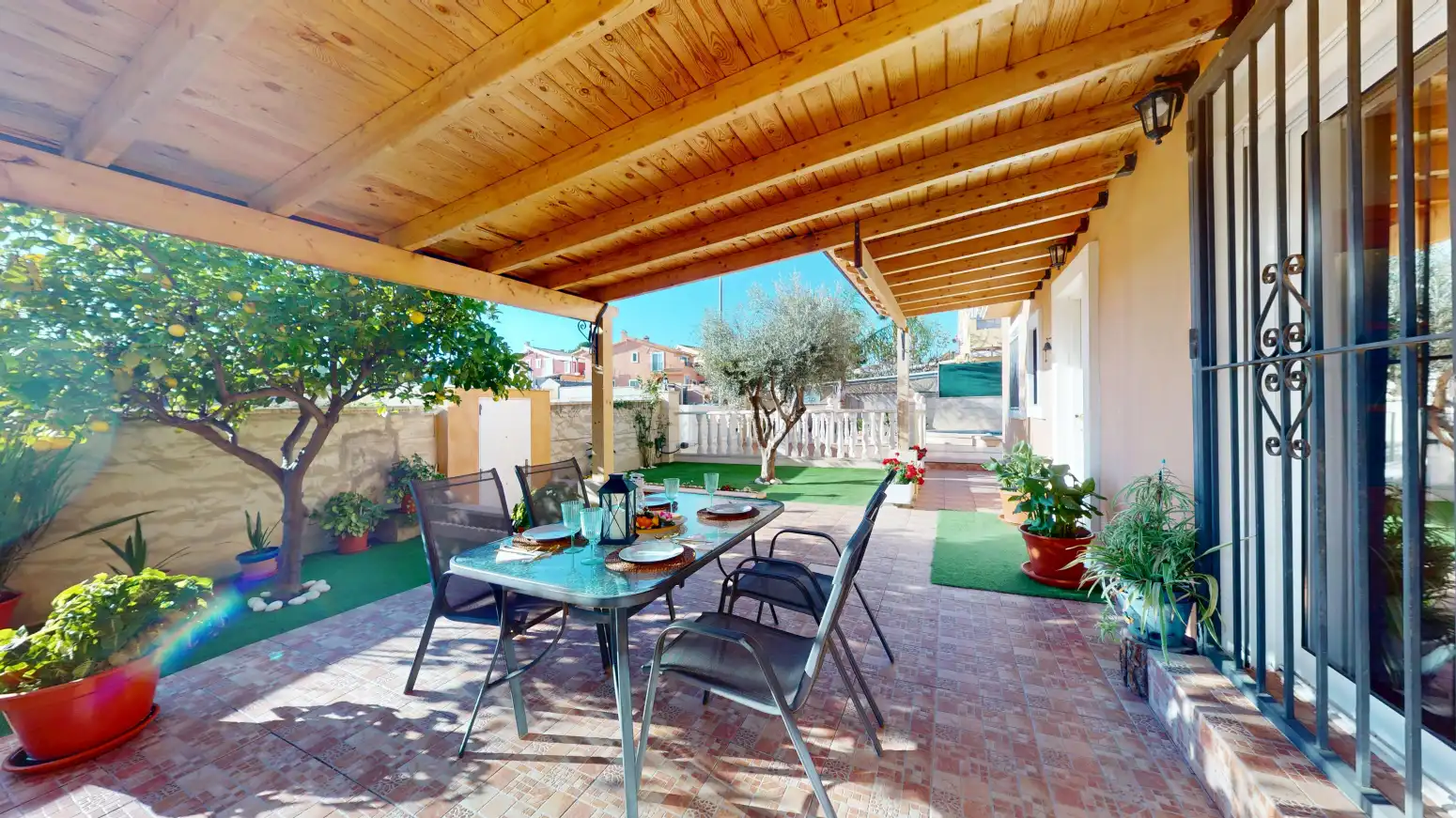 Terraza de Casa o chalet en venta en Mutxamel con Jardín privado y Terraza