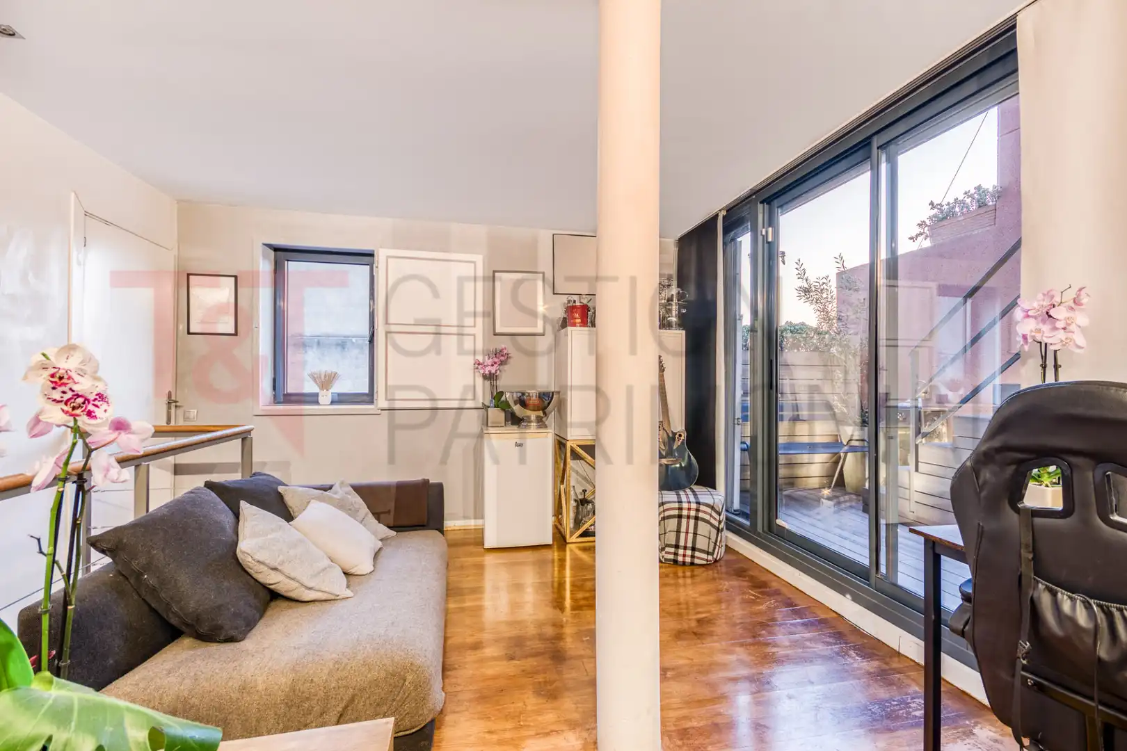 Sala de estar de Ático en venta en Ciutat Vella