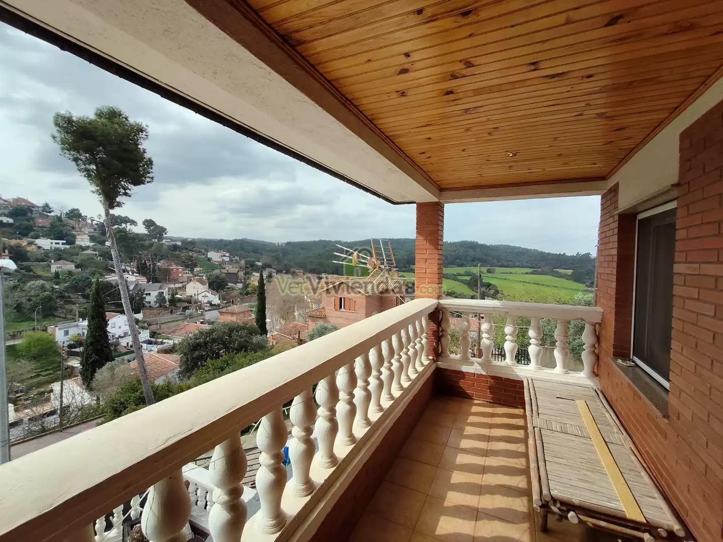 Terrassa de Casa o xalet en venda en Cerdanyola del Vallès amb Calefacció, Jardí privat i Parquet