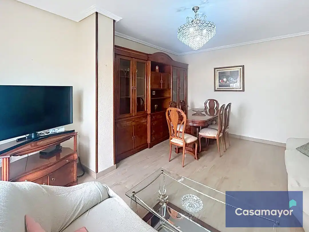 Living room of Flat for rent in Alicante / Alacant  with Air Conditioner, Heating and Furnished