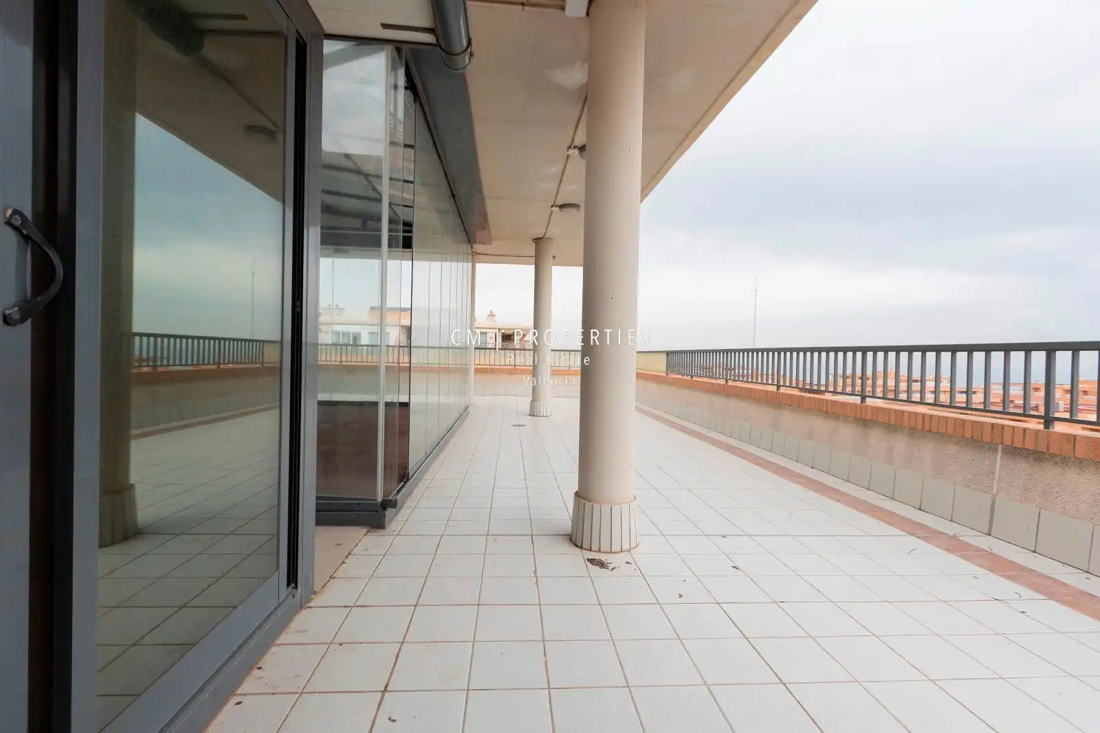 Terraza de Ático de alquiler en Alboraya con Aire acondicionado, Calefacción y Parquet
