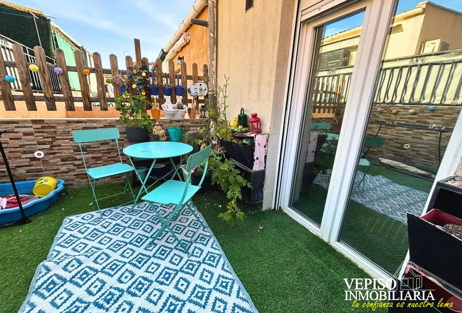Terrasse von Haus oder Chalet zum Verkauf in Arganda del Rey mit Klimaanlage, Heizung und Parkett