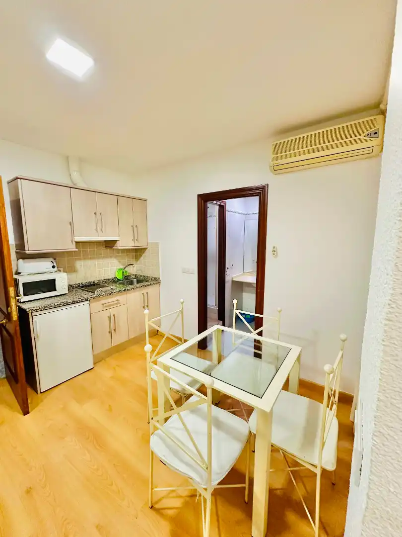 Kitchen of Study for rent in Granada  with Air Conditioner, Heating and Parquet flooring