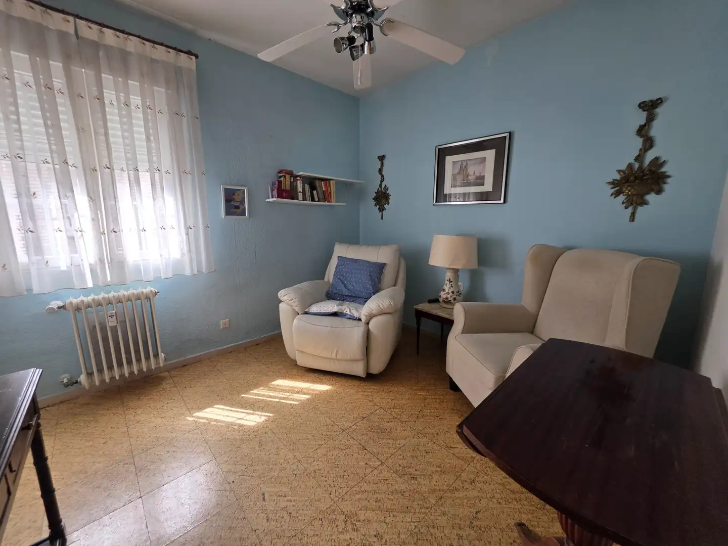 Sala de estar de Piso en venta en Madrid con Aire acondicionado, Calefacción y Parquet