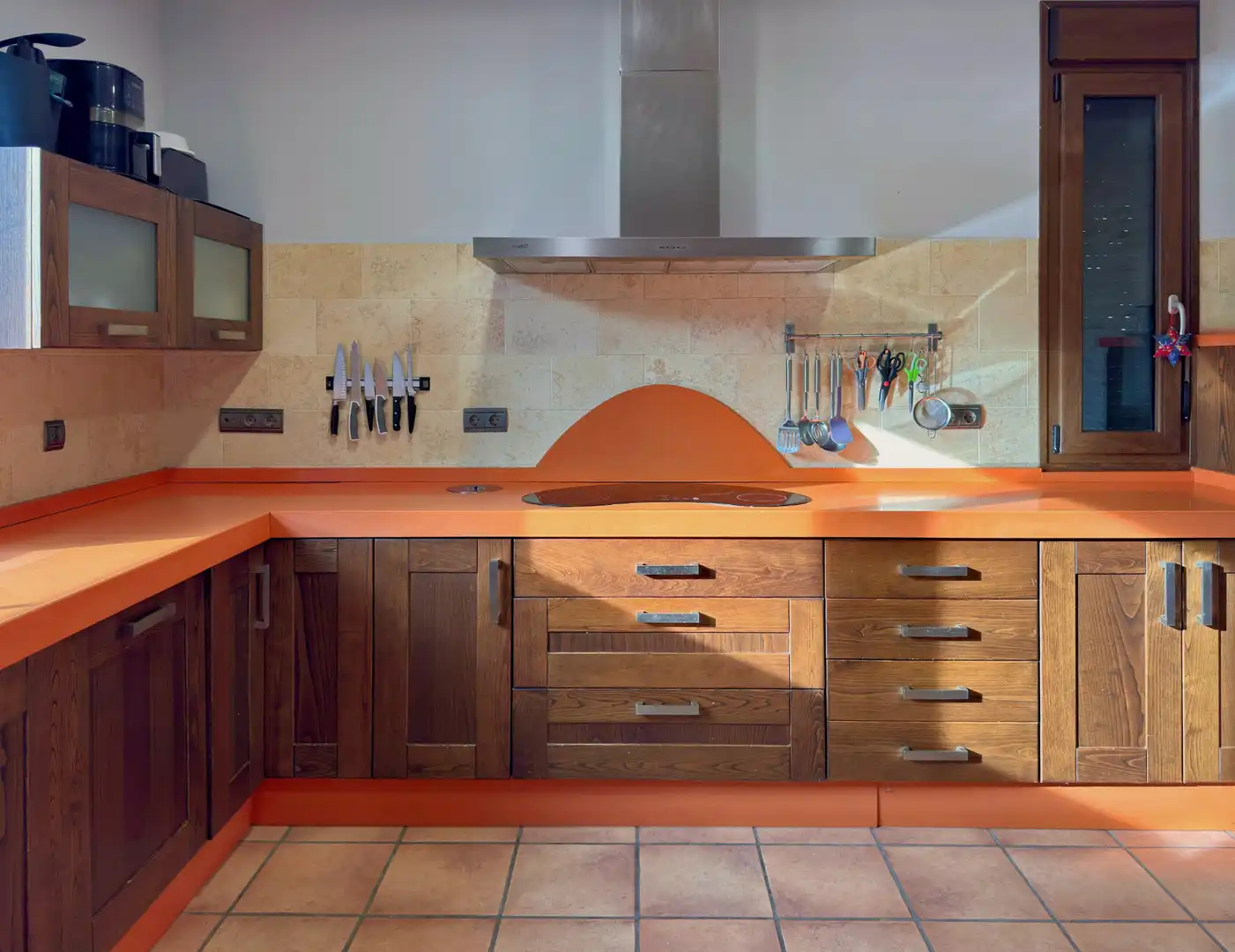 Cocina de Casa o chalet en venta en Carmona con Aire acondicionado, Calefacción y Jardín privado