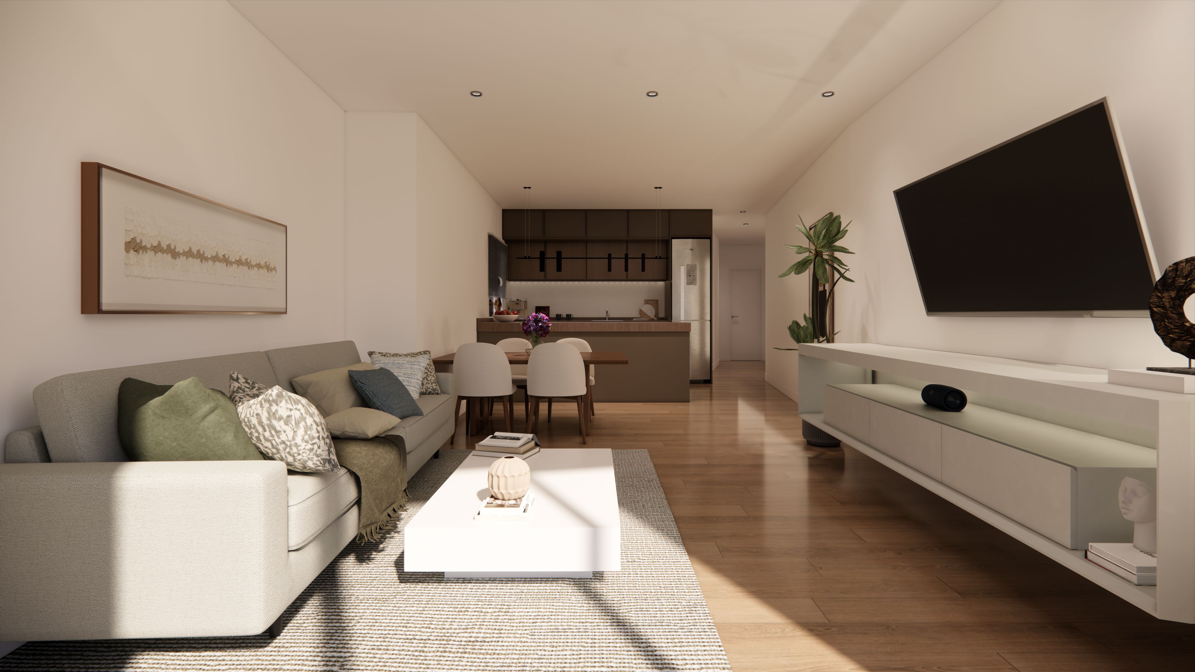 Sala d'estar de Pis en venda en  Barcelona Capital amb Terrassa