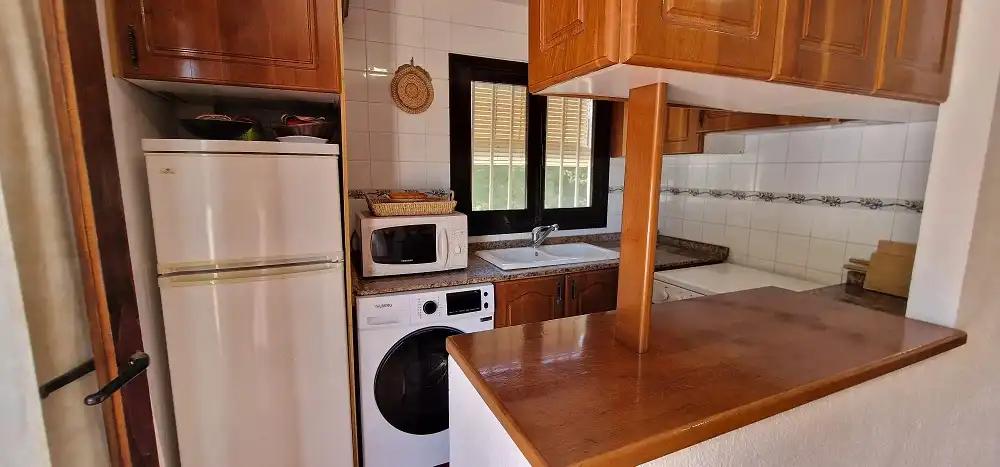 Cocina de Apartamento en venta en Santa Pola con Aire acondicionado, Terraza y Amueblado