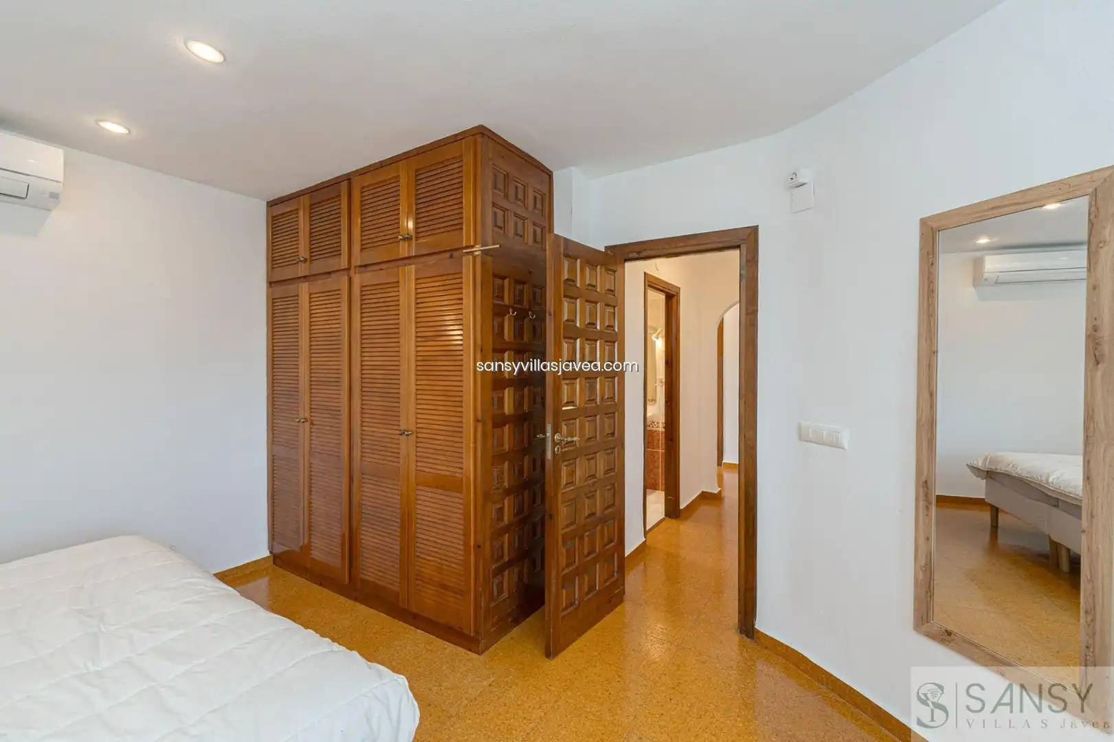 Bedroom of Houses for sale in Jávea / Xàbia  with Air Conditioner and Storage room