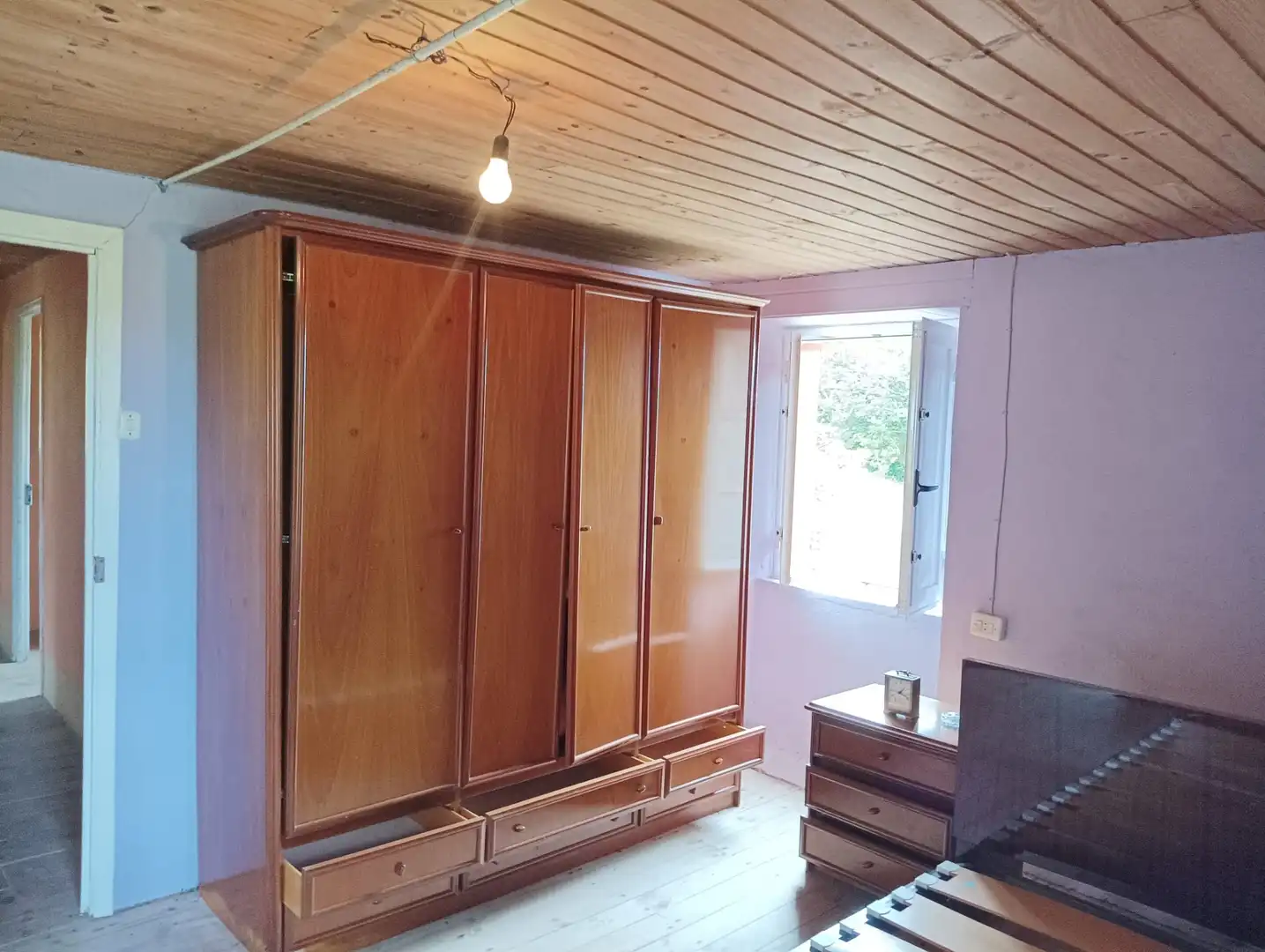 Bedroom of Country homes for sale in Boimorto  with Private garden, Terrace and Storage room