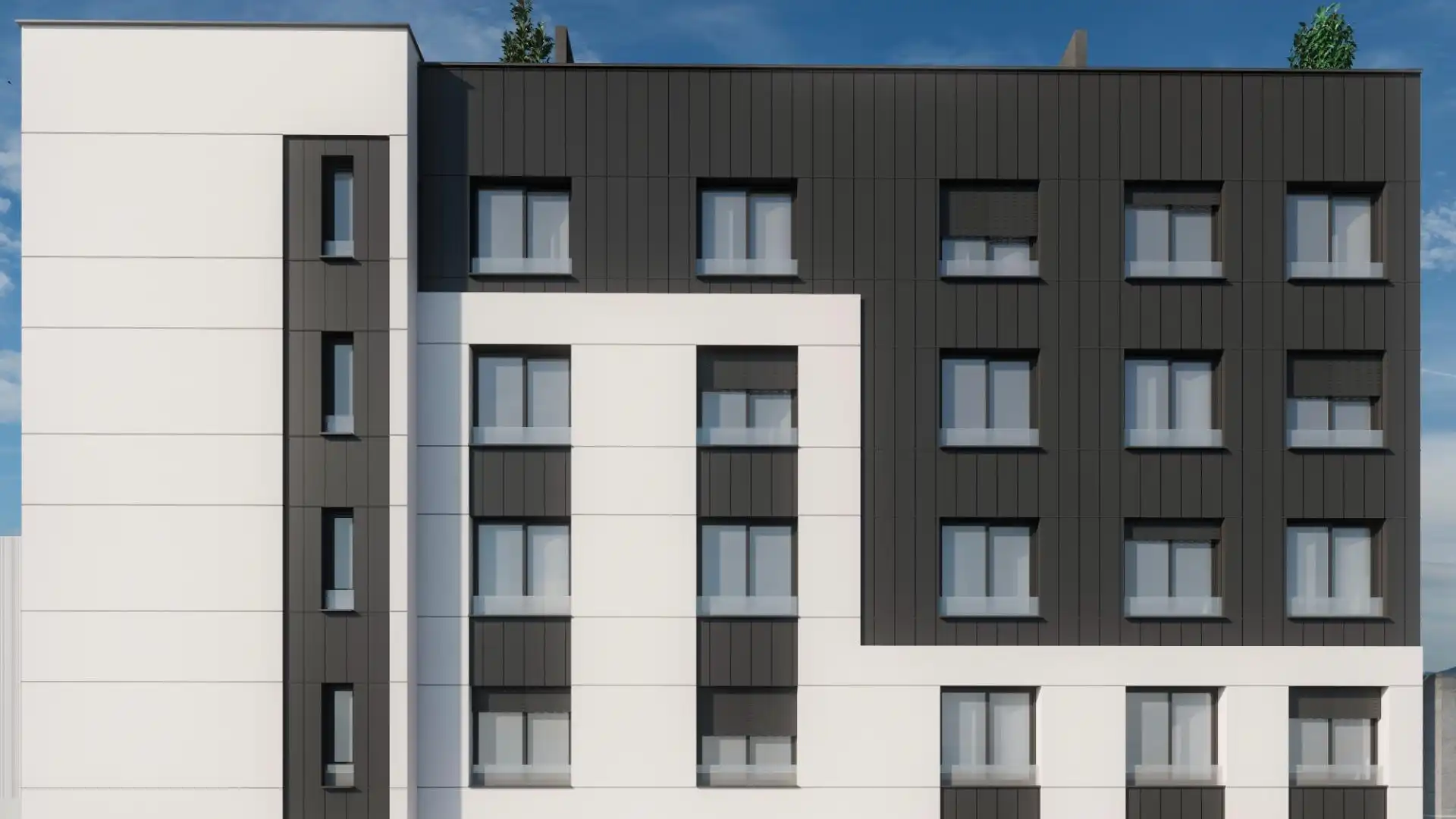 Vista exterior de Piso en venta en Aranda de Duero