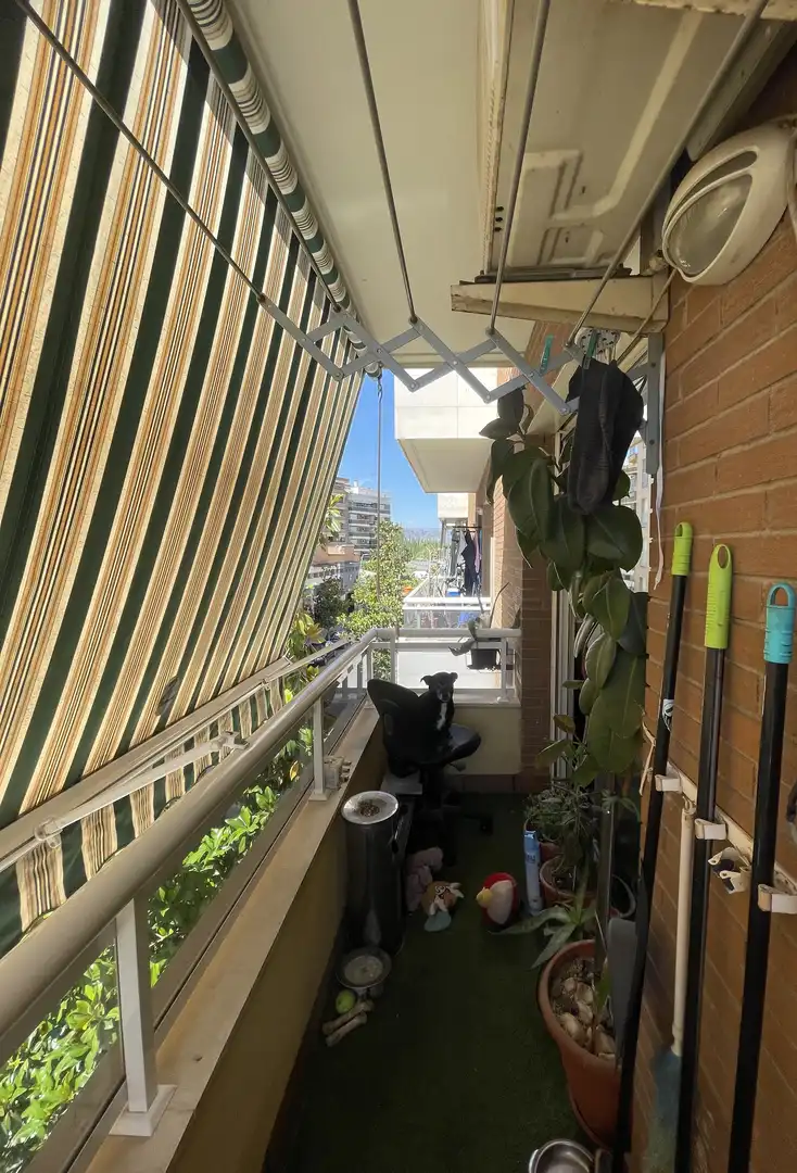 Balcony of Flat for sale in Balaguer  with Air Conditioner, Heating and Parquet flooring