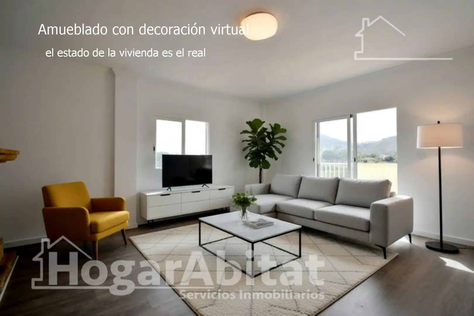 Living room of Attic for sale in Dénia  with Heating, Private garden and Terrace