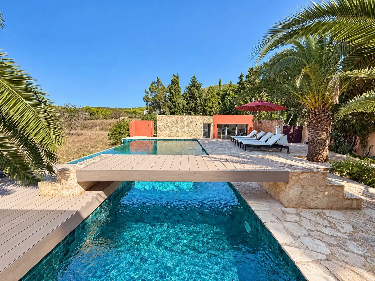 Casa amb piscina en venda a Es Cubells