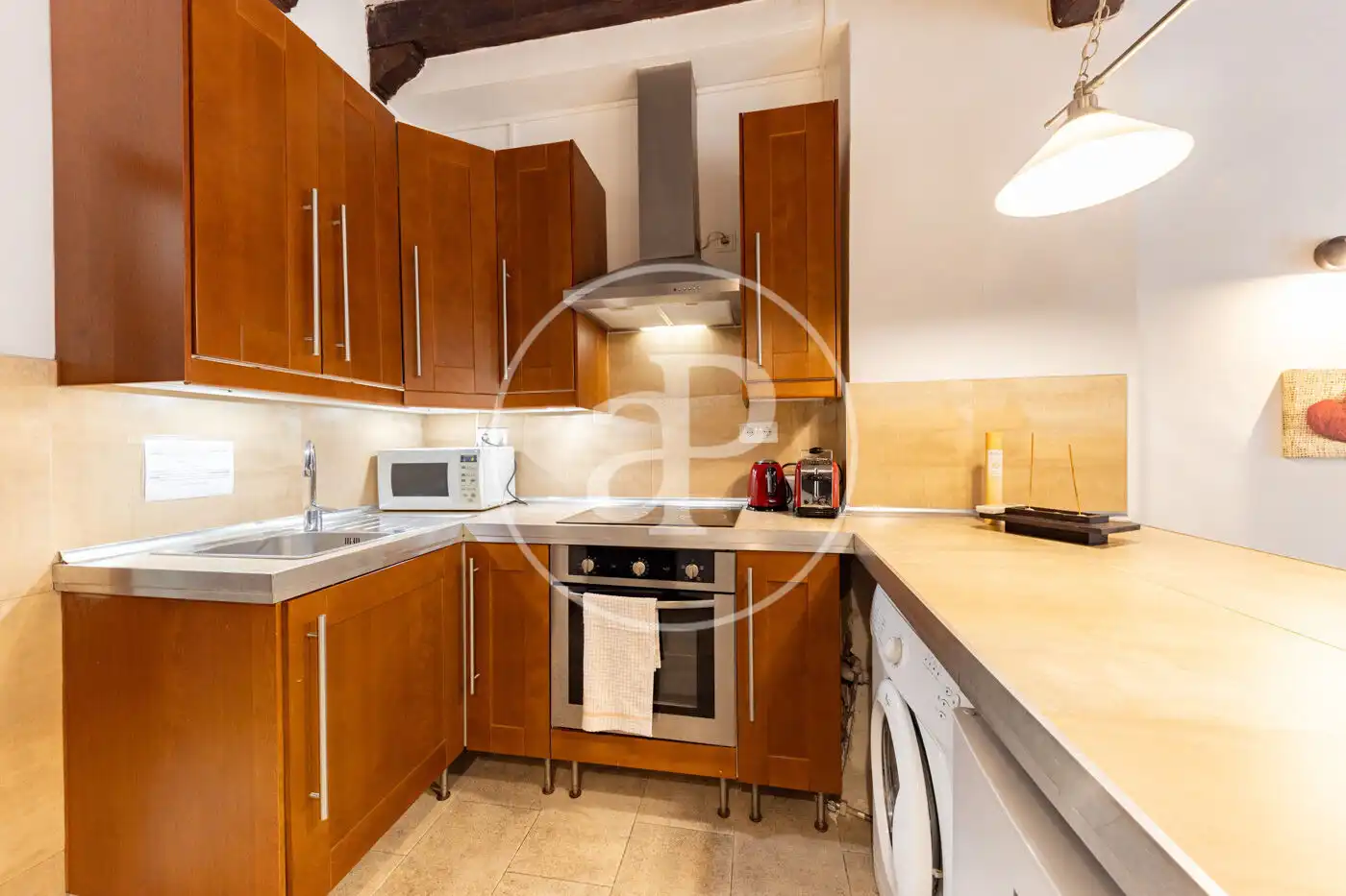 Cocina de Piso de alquiler en  Palma de Mallorca con Aire acondicionado y Amueblado
