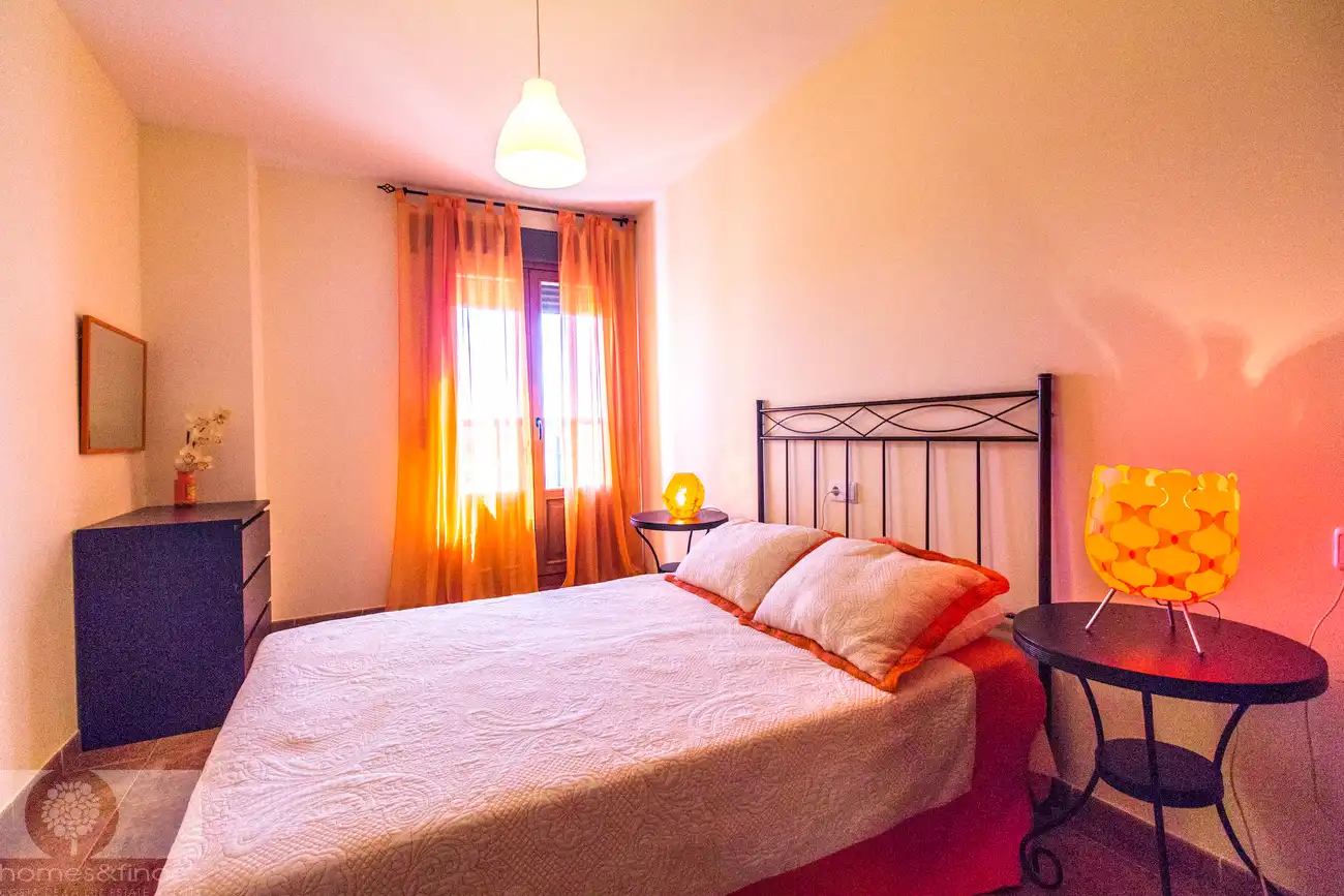 Schlafzimmer von Wohnung zum Verkauf in Ayamonte mit Terrasse, Möbliert und Gemeinschaftspool