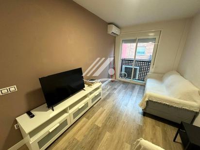 Living room of Flat for sale in La Pobla de Mafumet  with Air Conditioner, Parquet flooring and Balcony