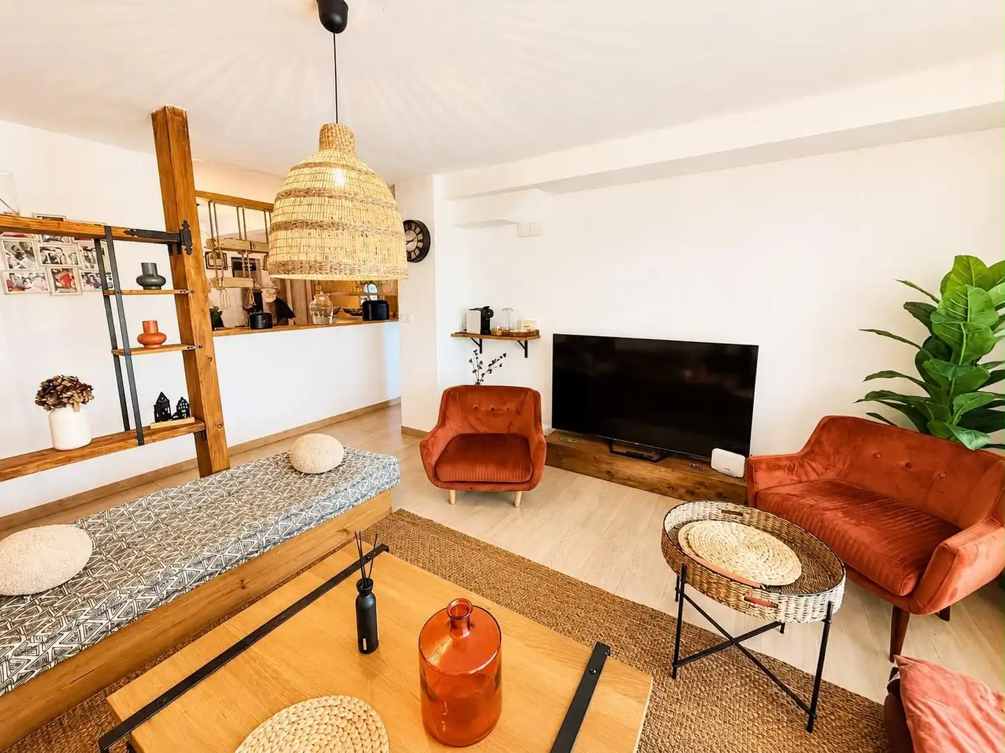 Sala de estar de Piso en venta en Alicante / Alacant con Aire acondicionado, Calefacción y Terraza