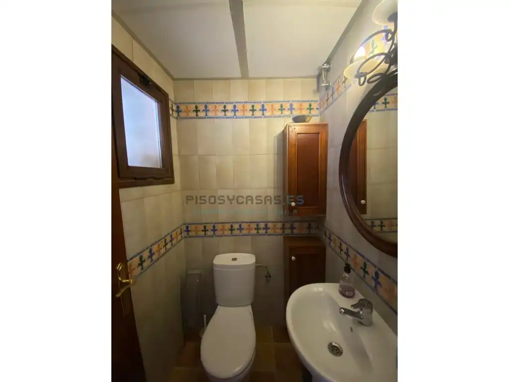 Bathroom of Houses for sale in San Mateo de Gállego  with Air Conditioner, Private garden and Terrace