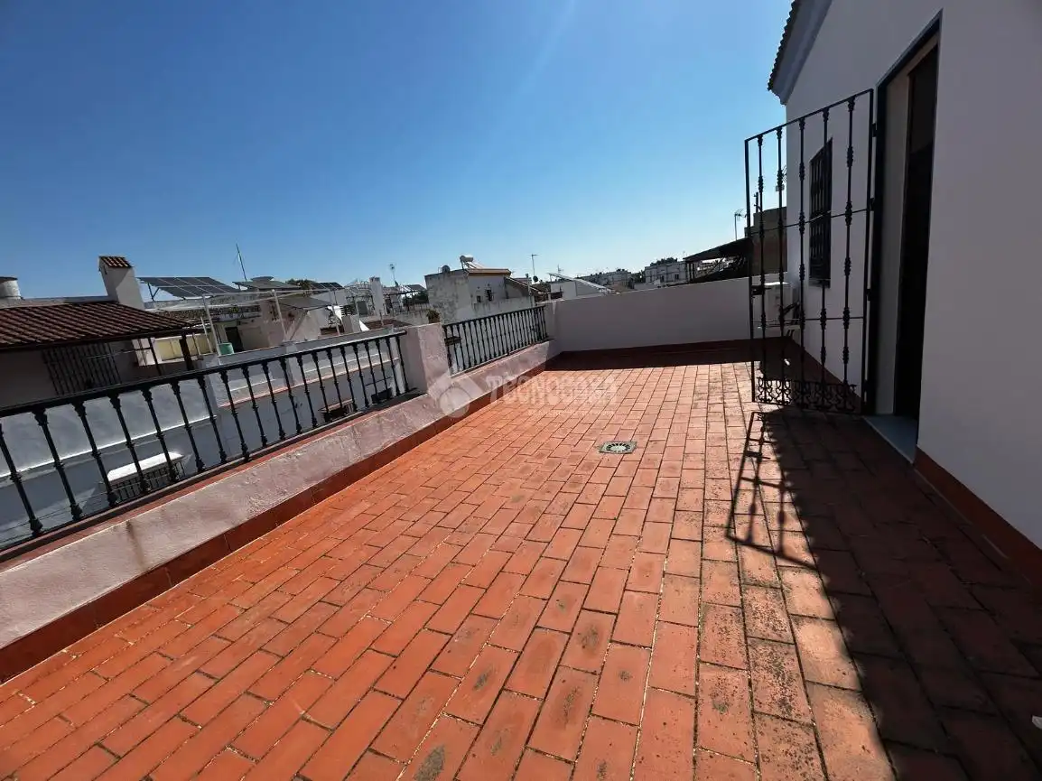 Terraza de Casa adosada en venta en Alcalá del Río con Aire acondicionado
