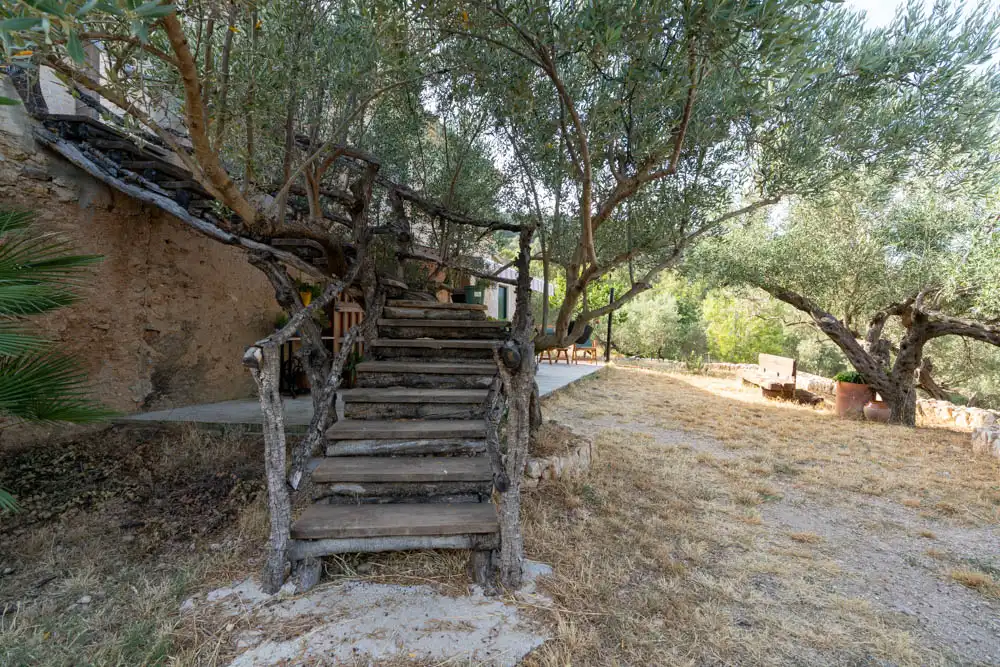 Jardín de Finca rústica en venta en Aldover con Jardín privado, Terraza y Amueblado