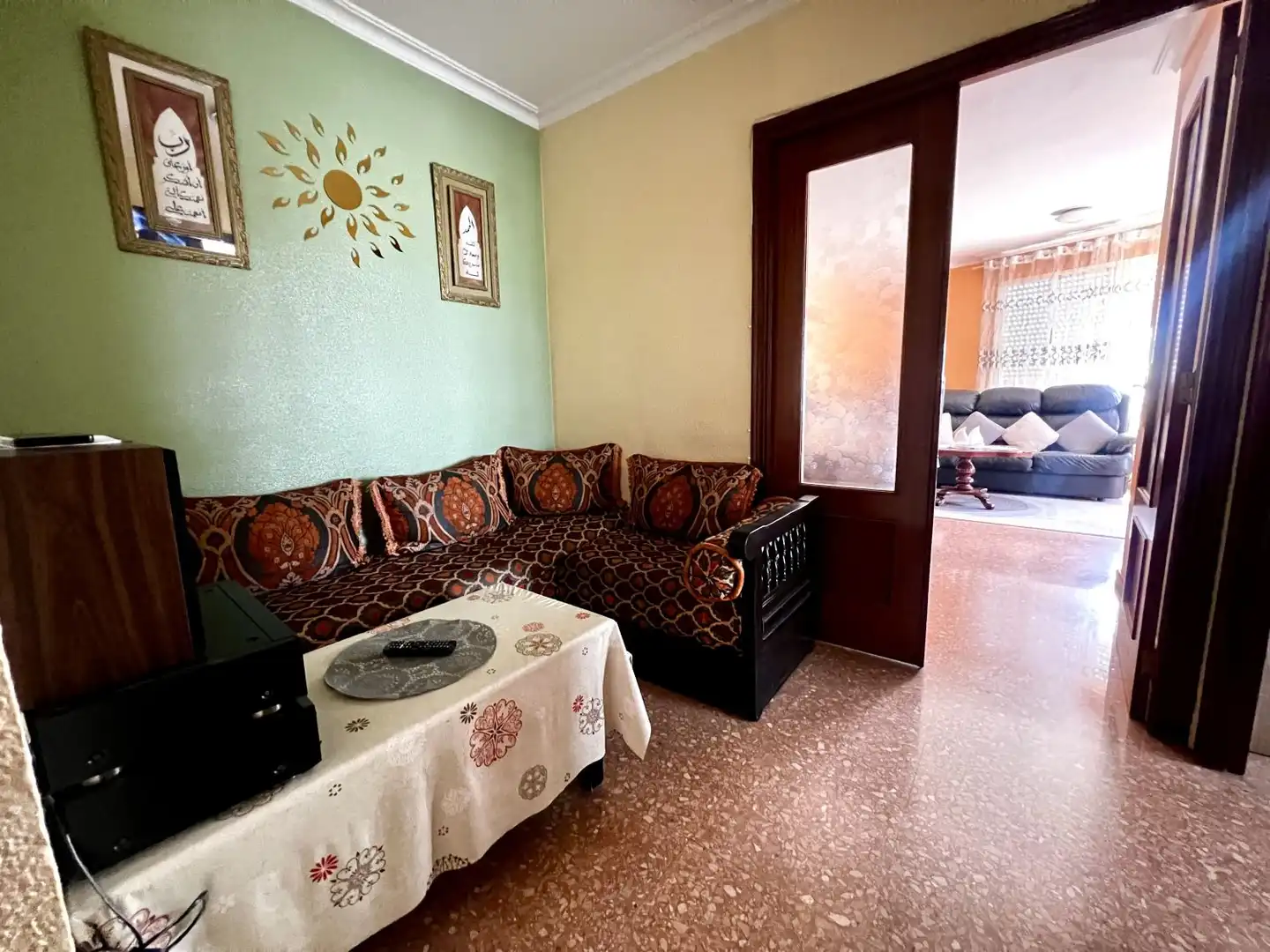 Sala d'estar de Pis en venda en L'Alcora amb Terrassa, Traster i Moblat