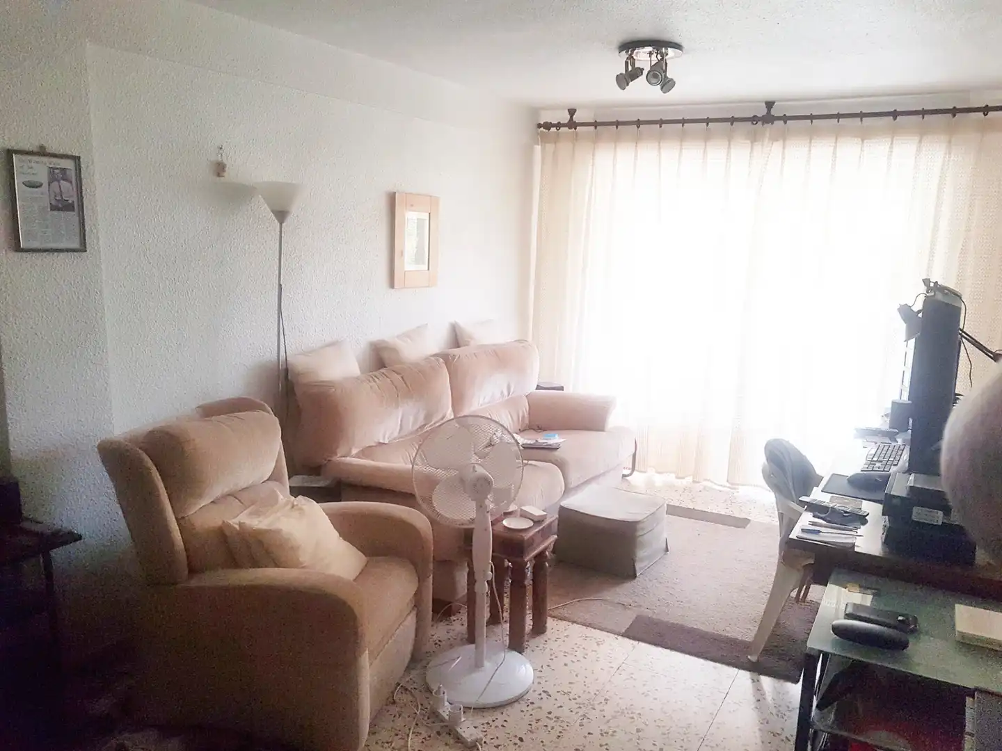 Sala de estar de Piso en venta en Santa Pola con Terraza y Amueblado